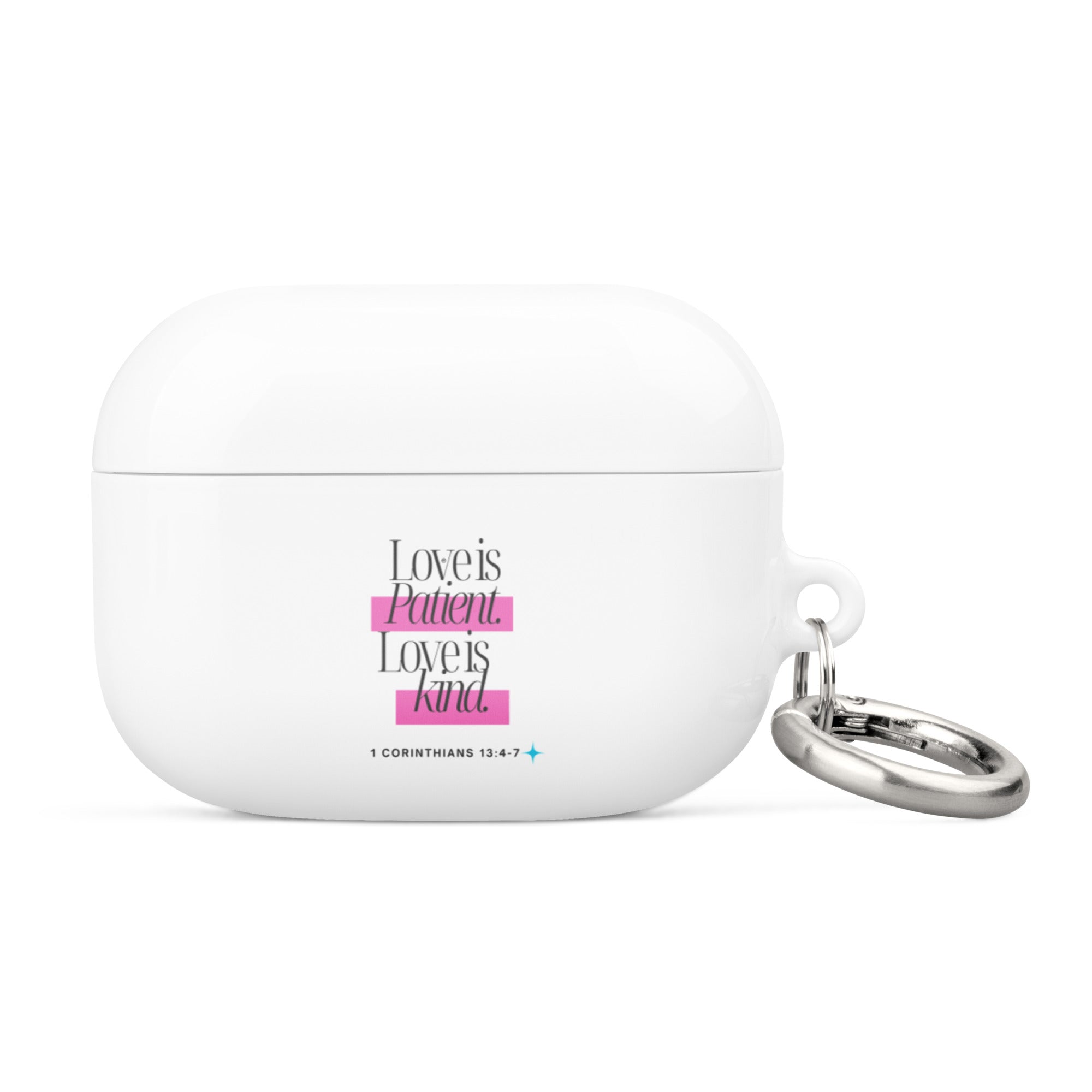 Case for AirPods Case - 1 Corinthians 13:4-7