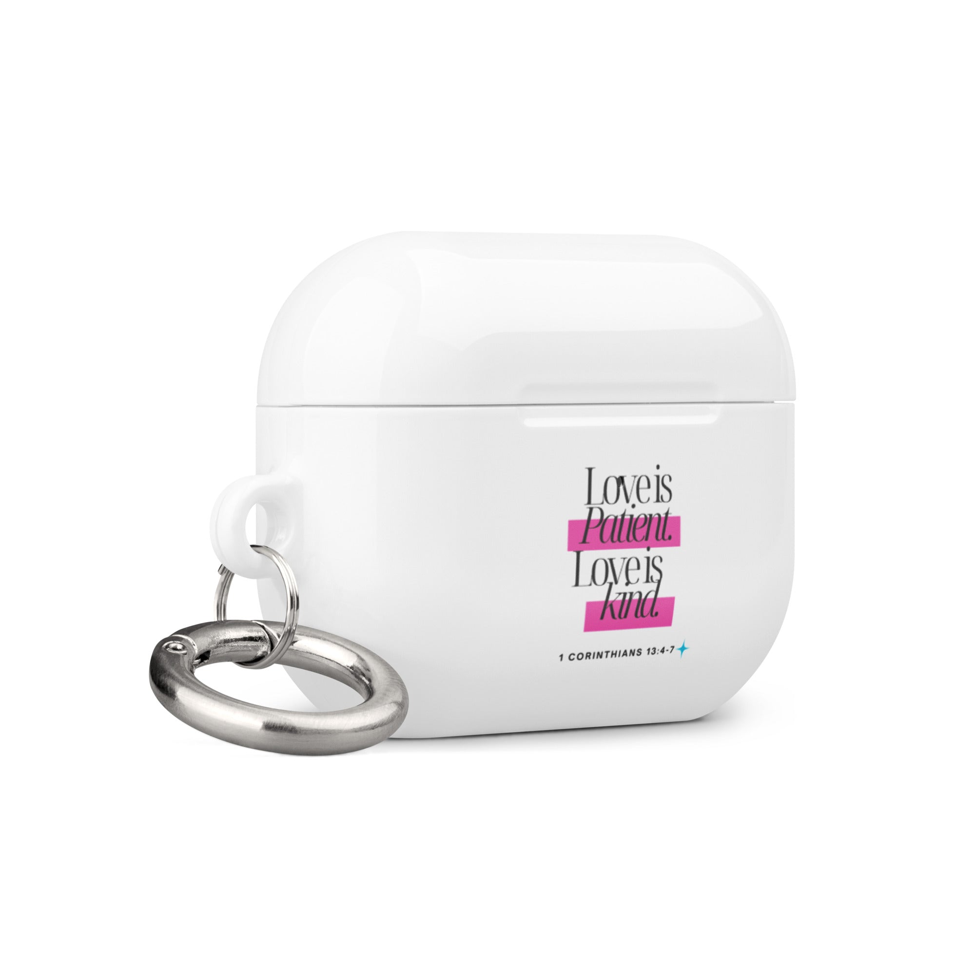 Case for AirPods Case - 1 Corinthians 13:4-7