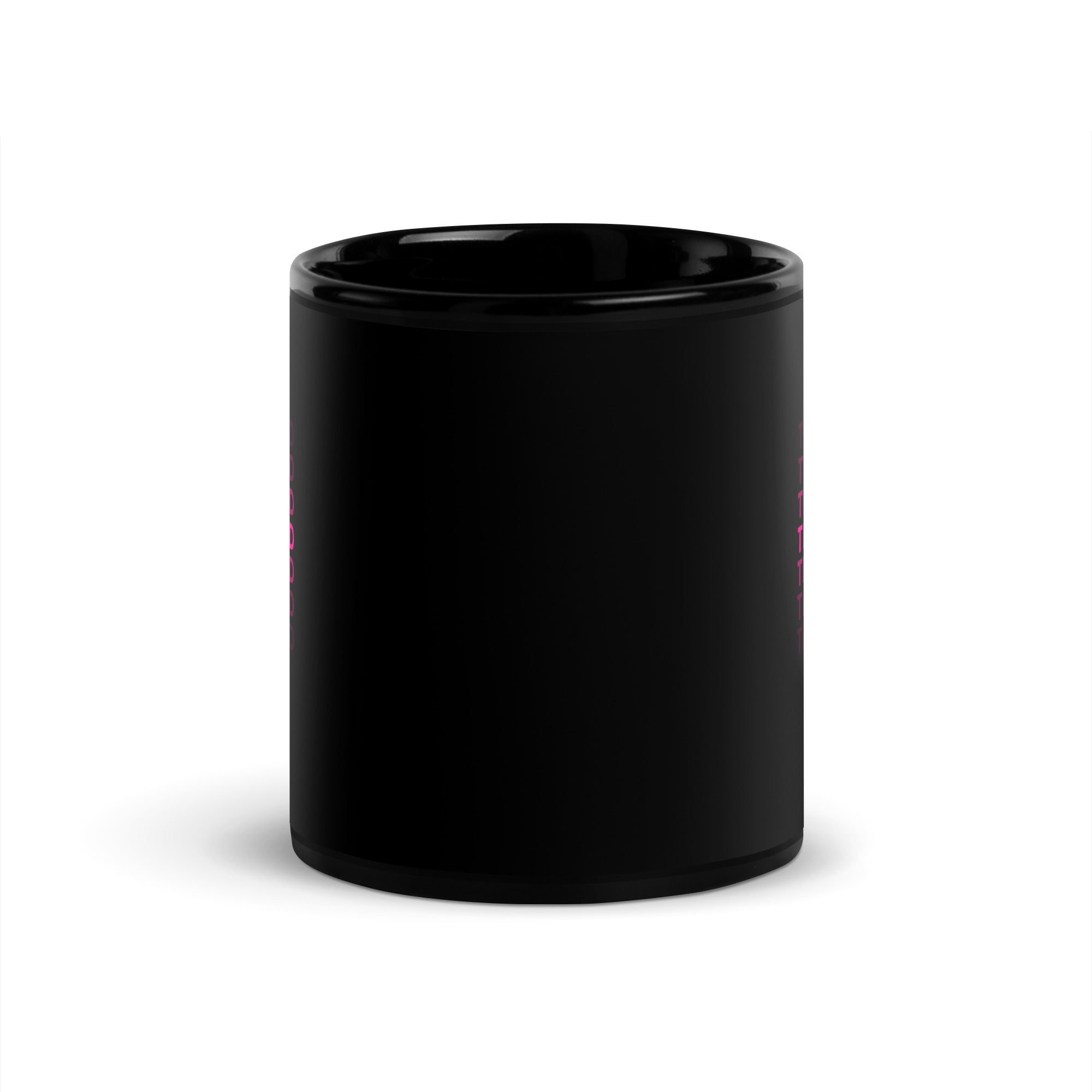 Black Glossy Mug - Psalm 56:3