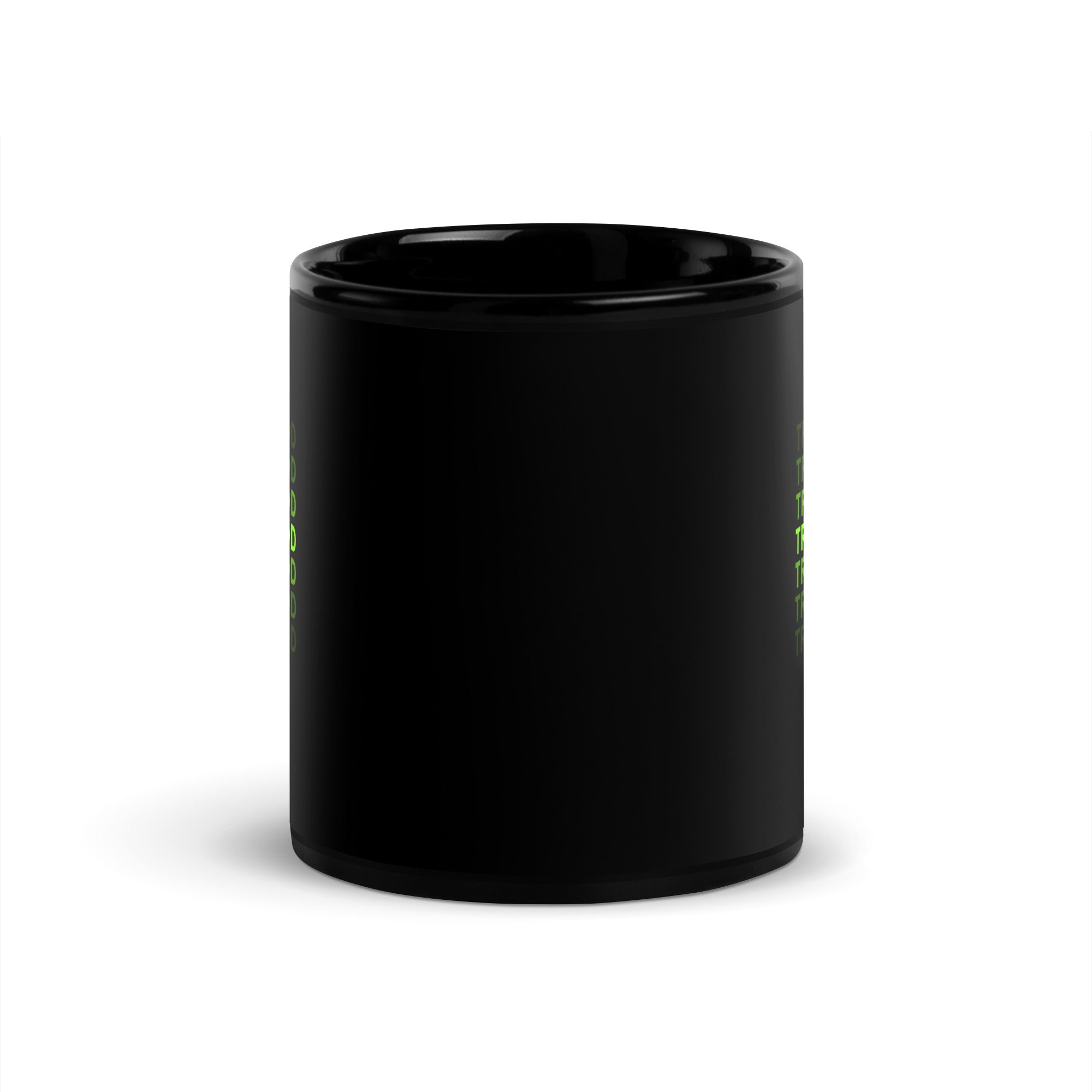 Black Glossy Mug - Psalm 56:3