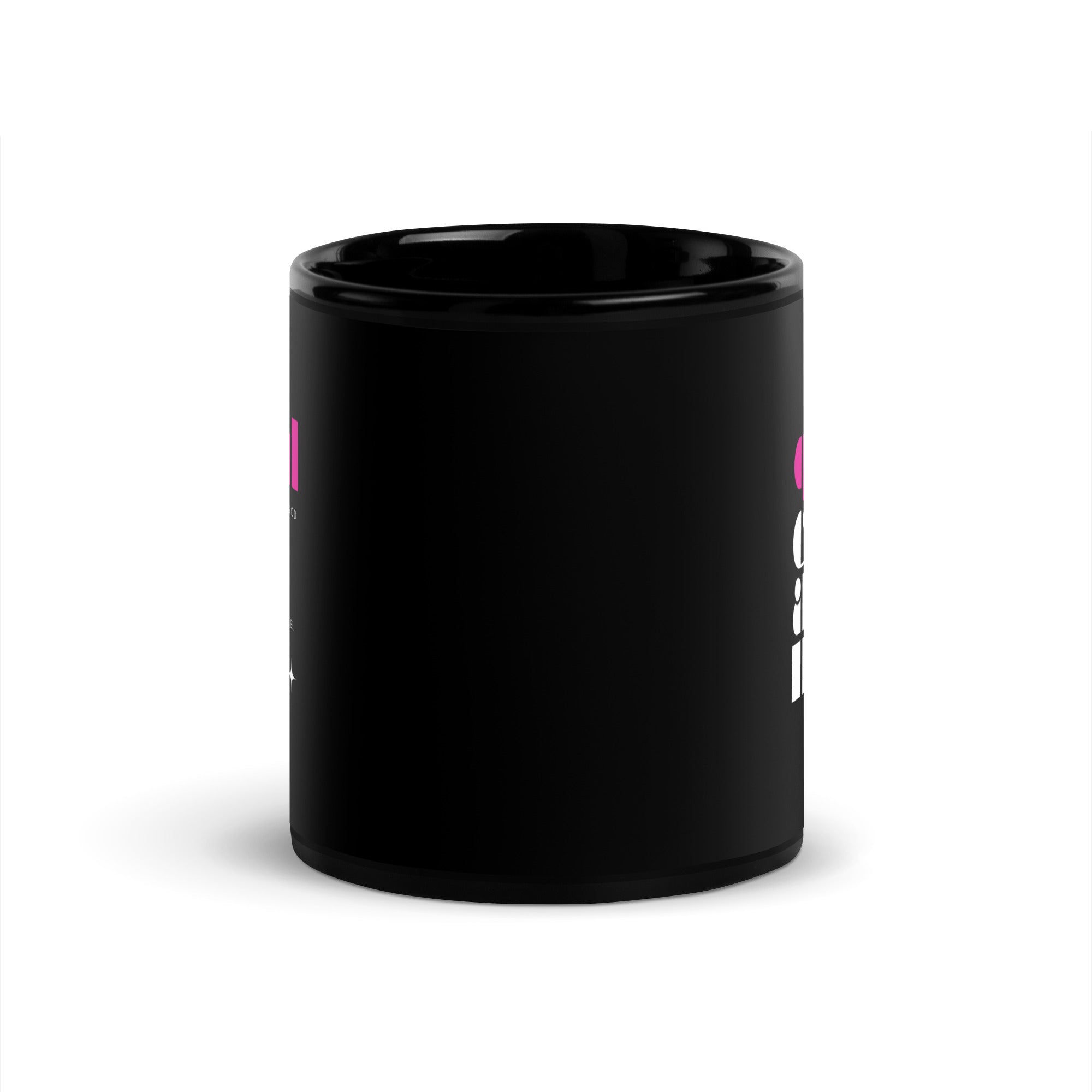 Black Glossy Mug - Matthew 19:26