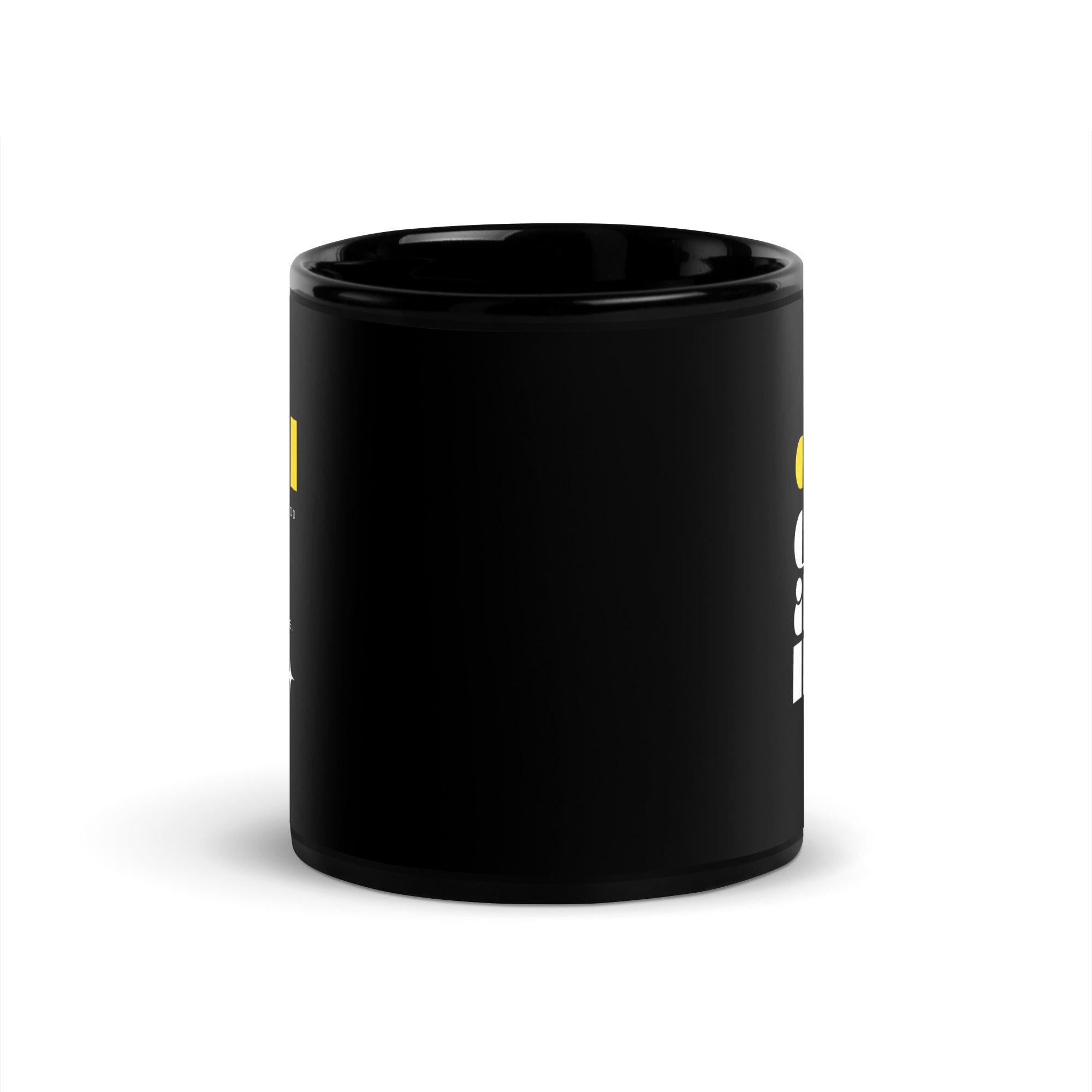 Black Glossy Mug - Matthew 19:26