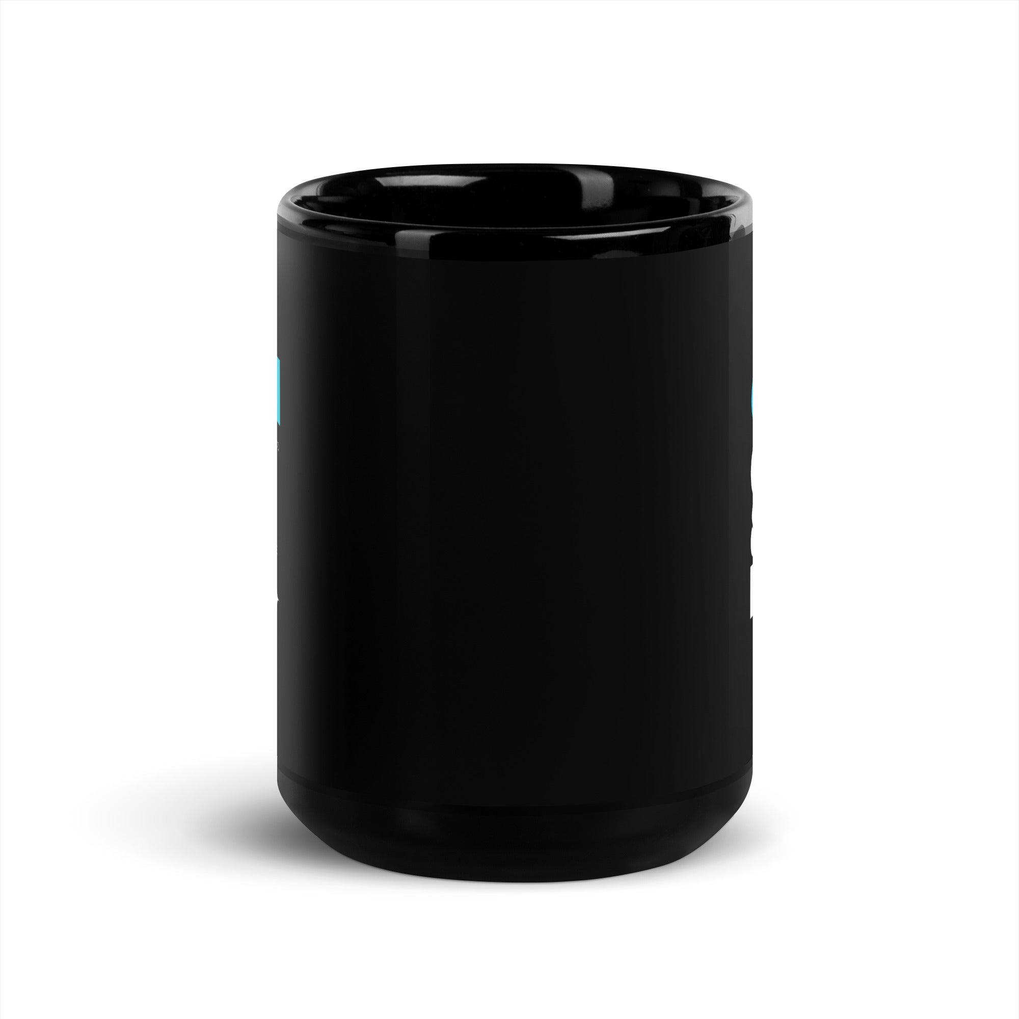 Black Glossy Mug - Matthew 19:26