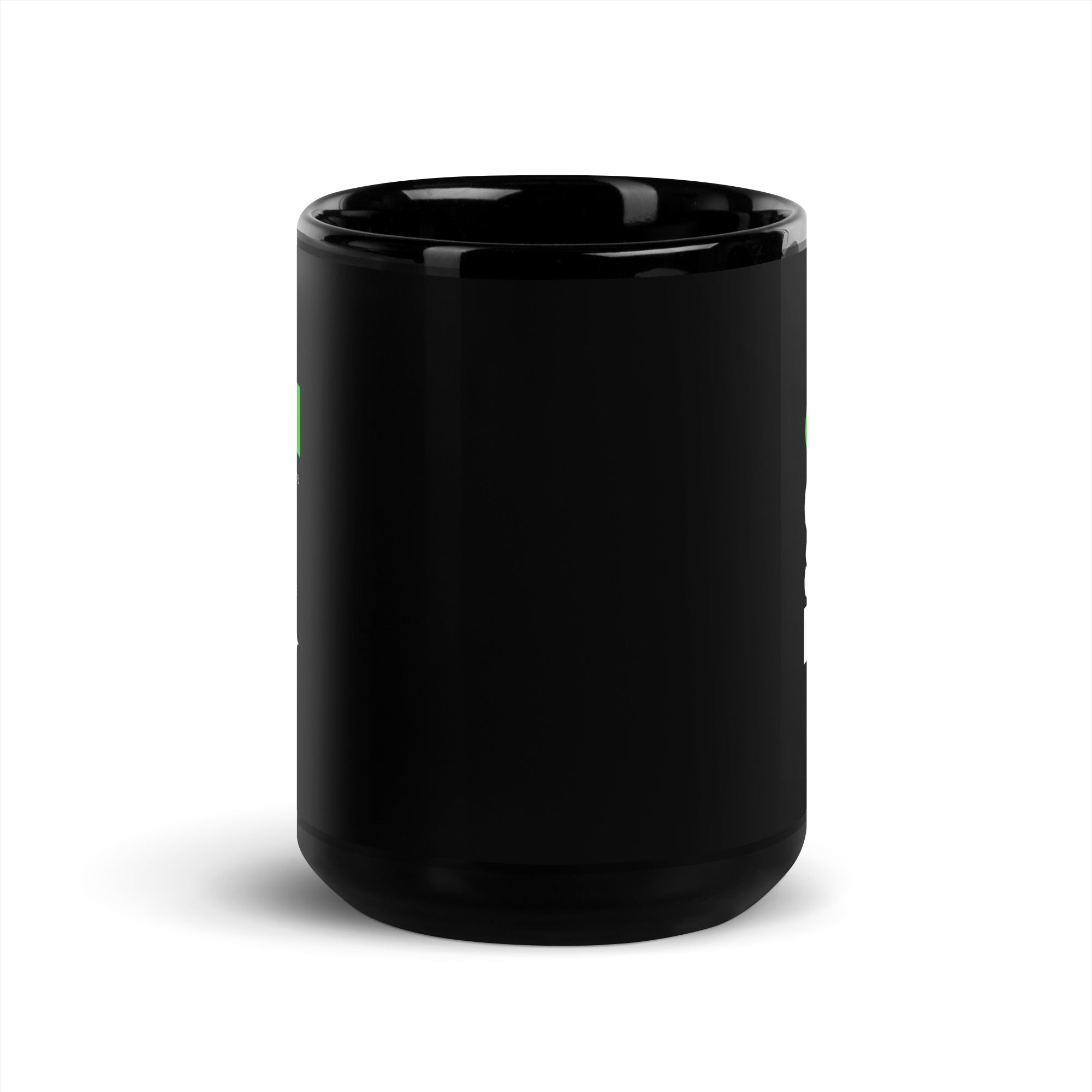 Black Glossy Mug - Matthew 19:26