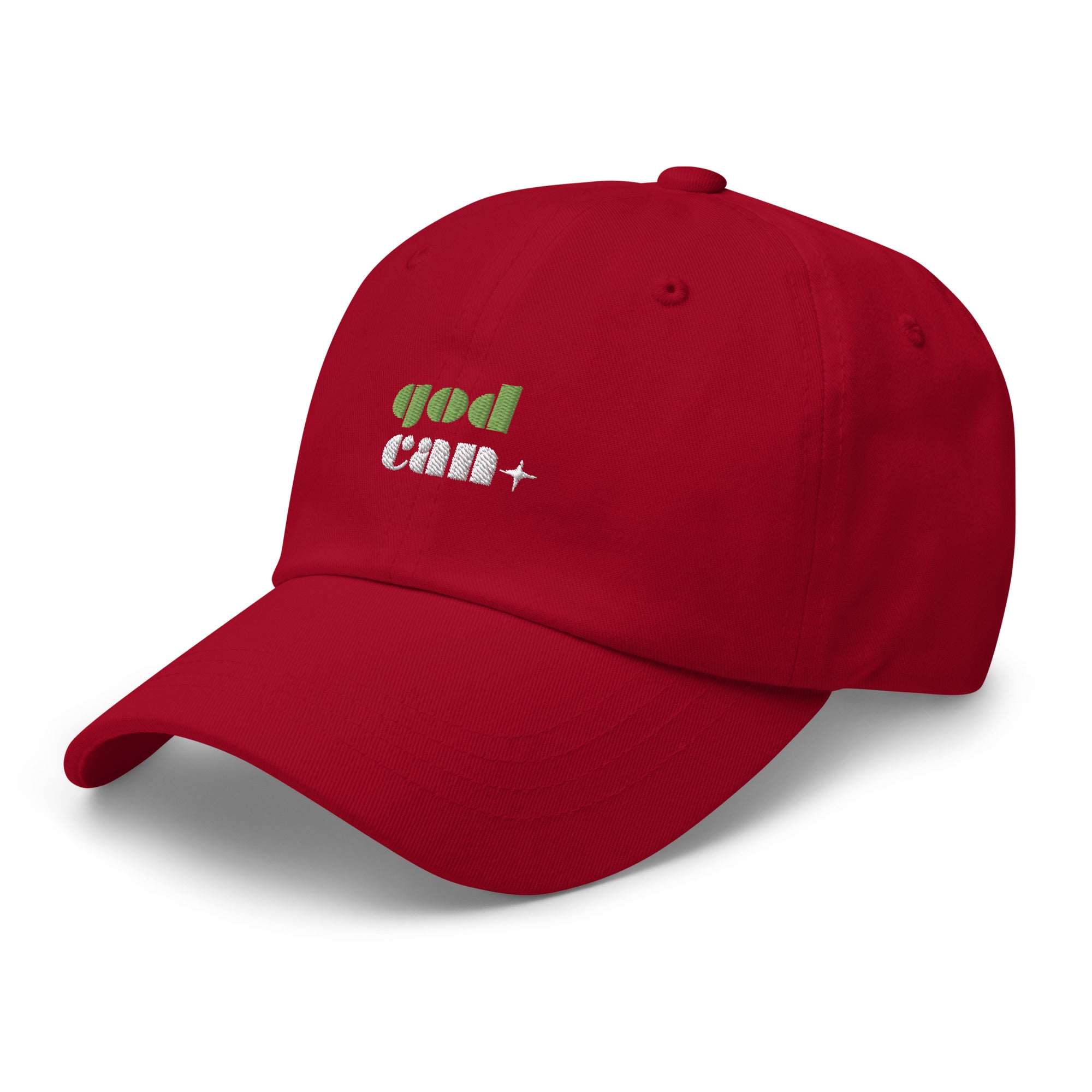 Embroidered baseball cap - Matthew 19:26