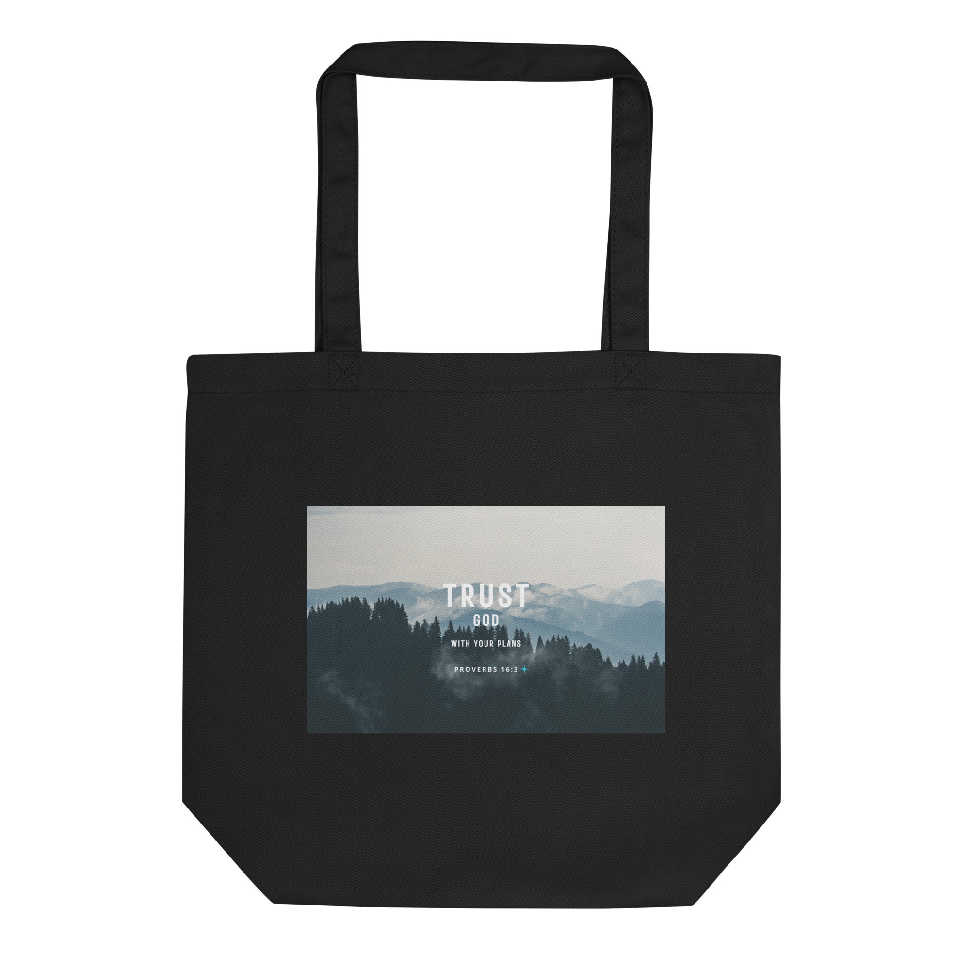 Eco Tote Bag - Proverbs 16:3