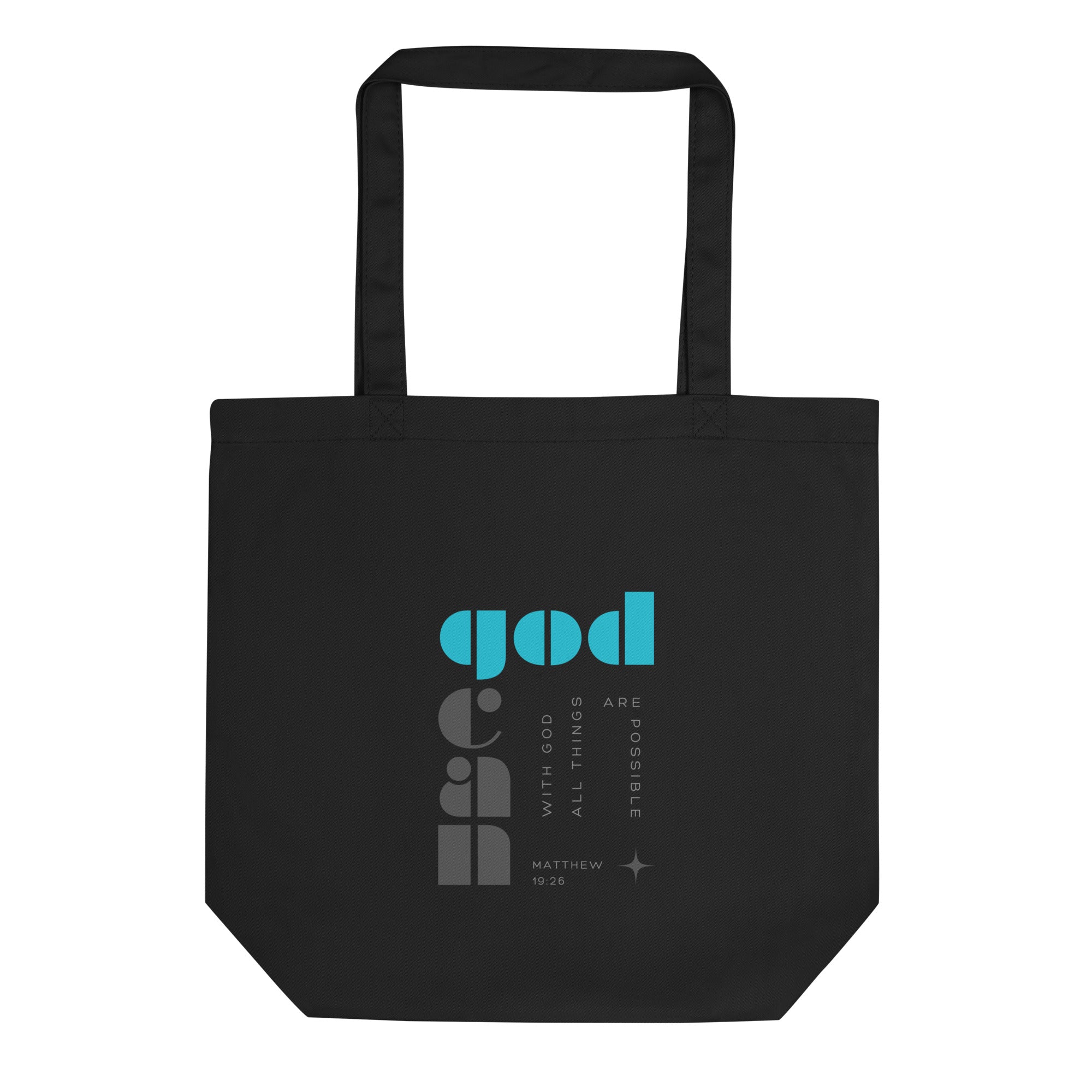 Eco Tote Bag - Matthew 19:26