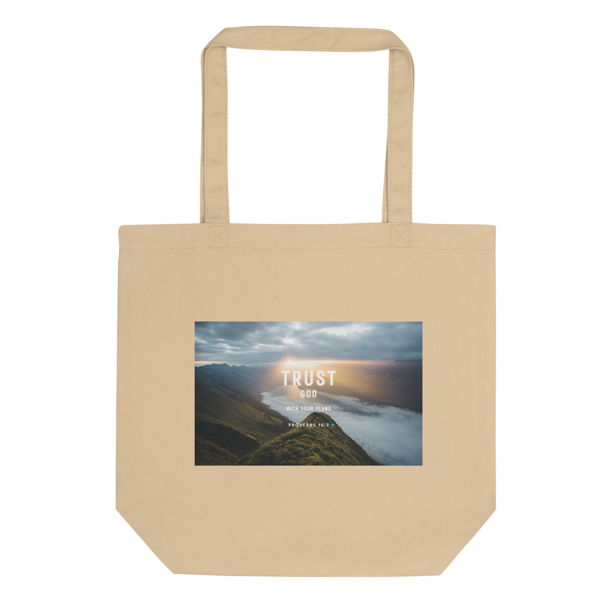 Eco Tote Bag - Proverbs 16:3