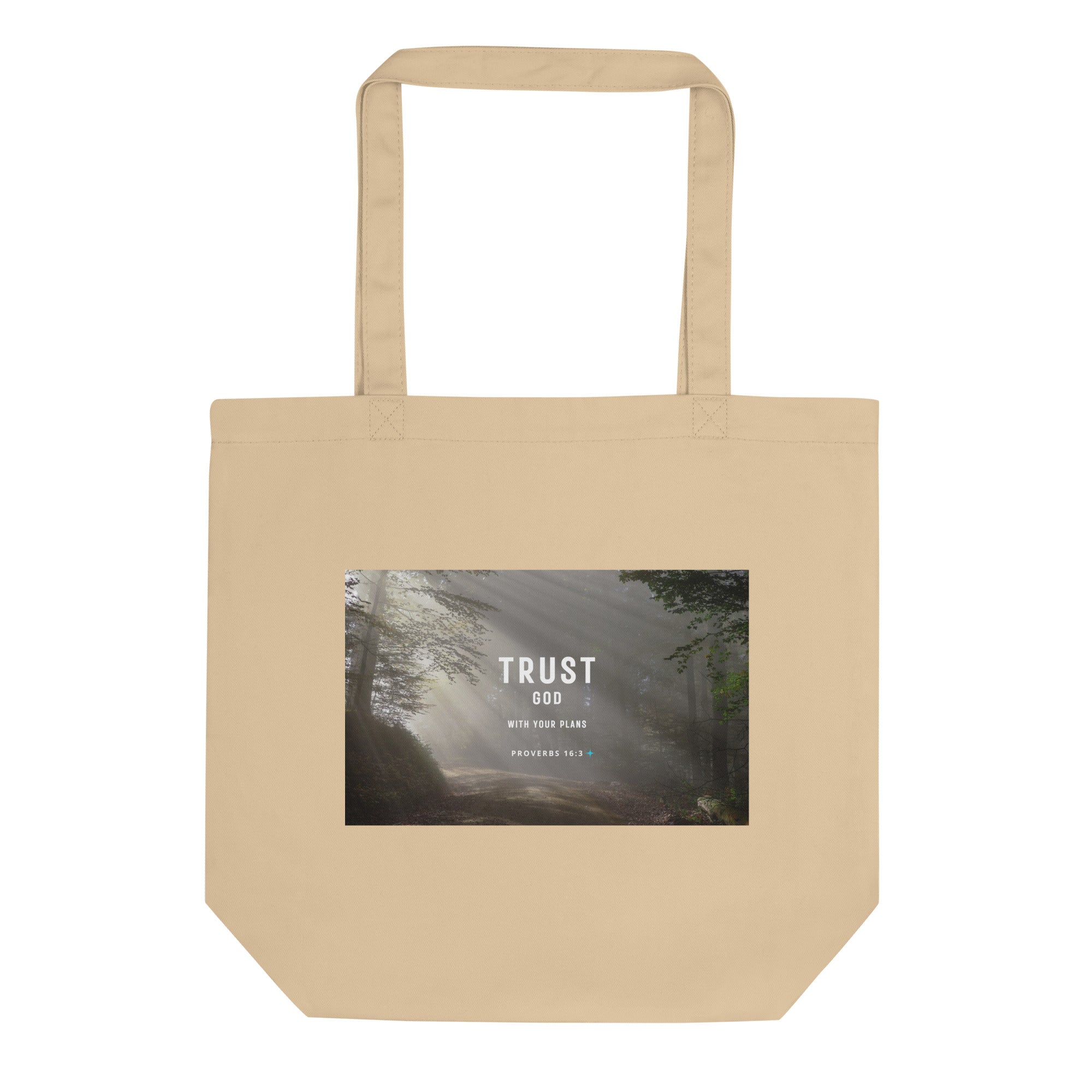 Eco Tote Bag - Proverbs 16:3