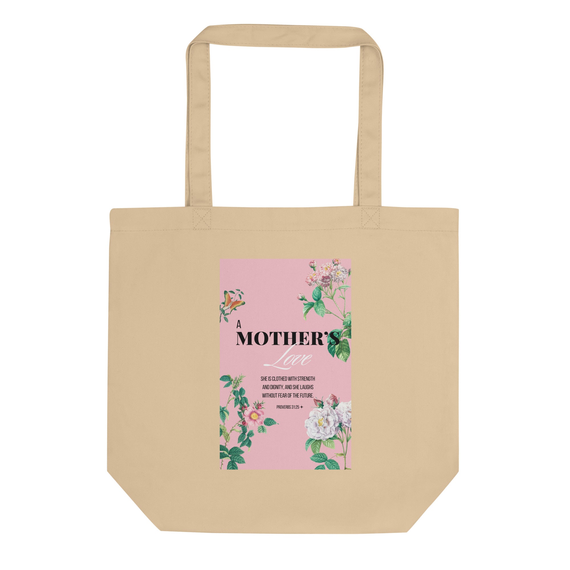 Eco Tote Bag - Proverbs 31:25