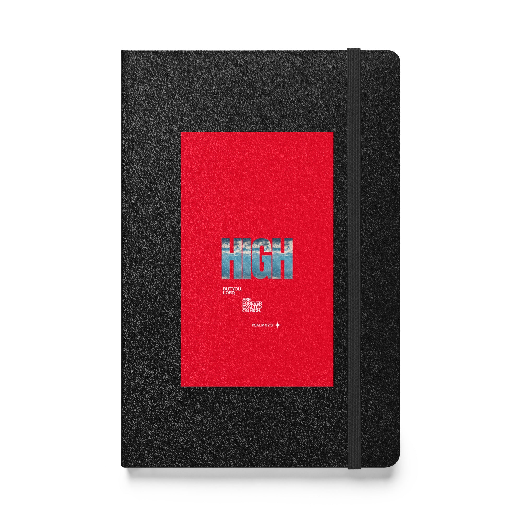 Hardcover bound notebook - Psalm 92:8
