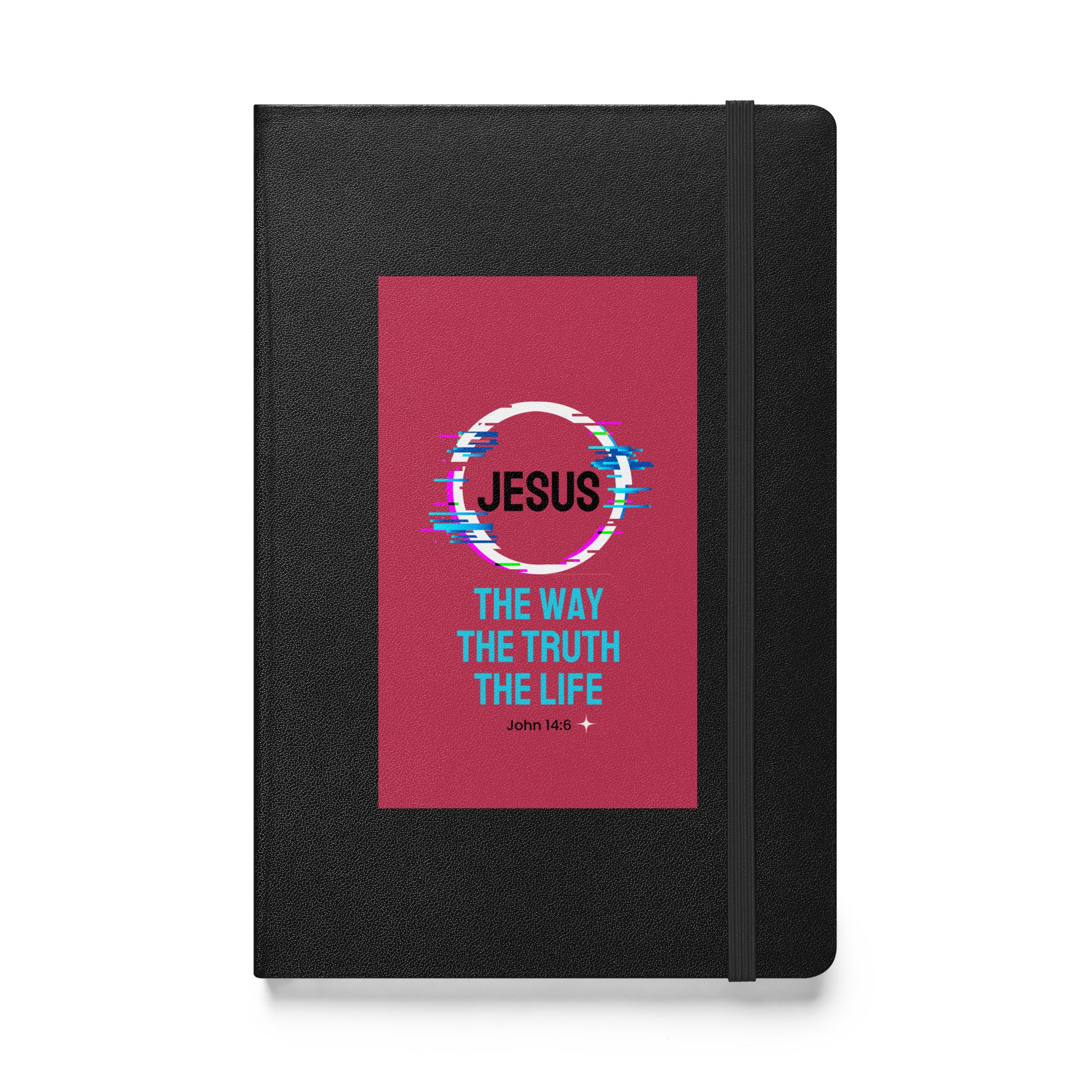 Hardcover bound notebook - John 14:6