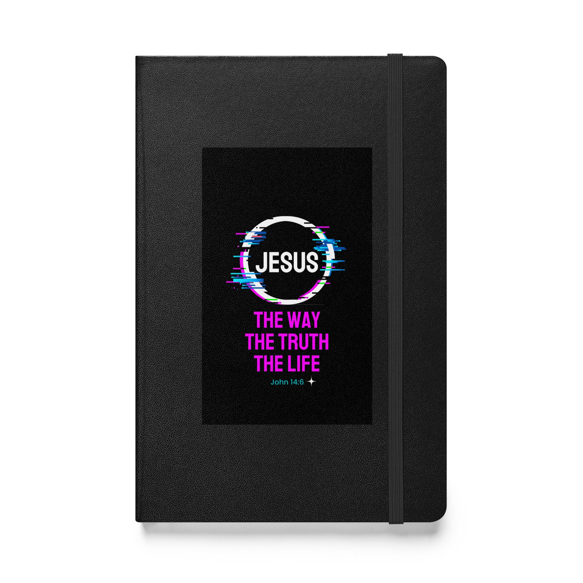 Hardcover bound notebook - John 14:6