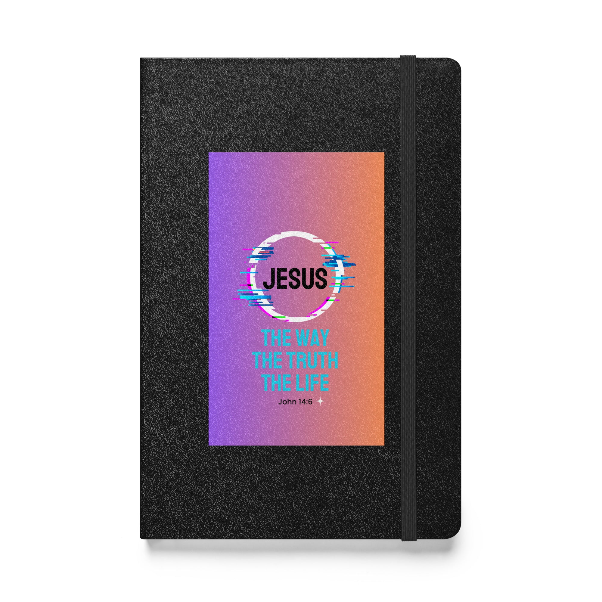 Hardcover bound notebook - John 14:6