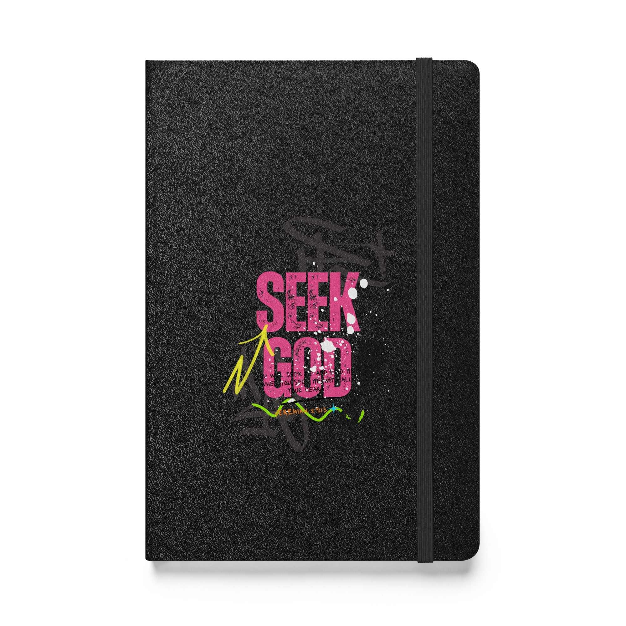 Hardcover bound notebook - Jeremiah 29:13