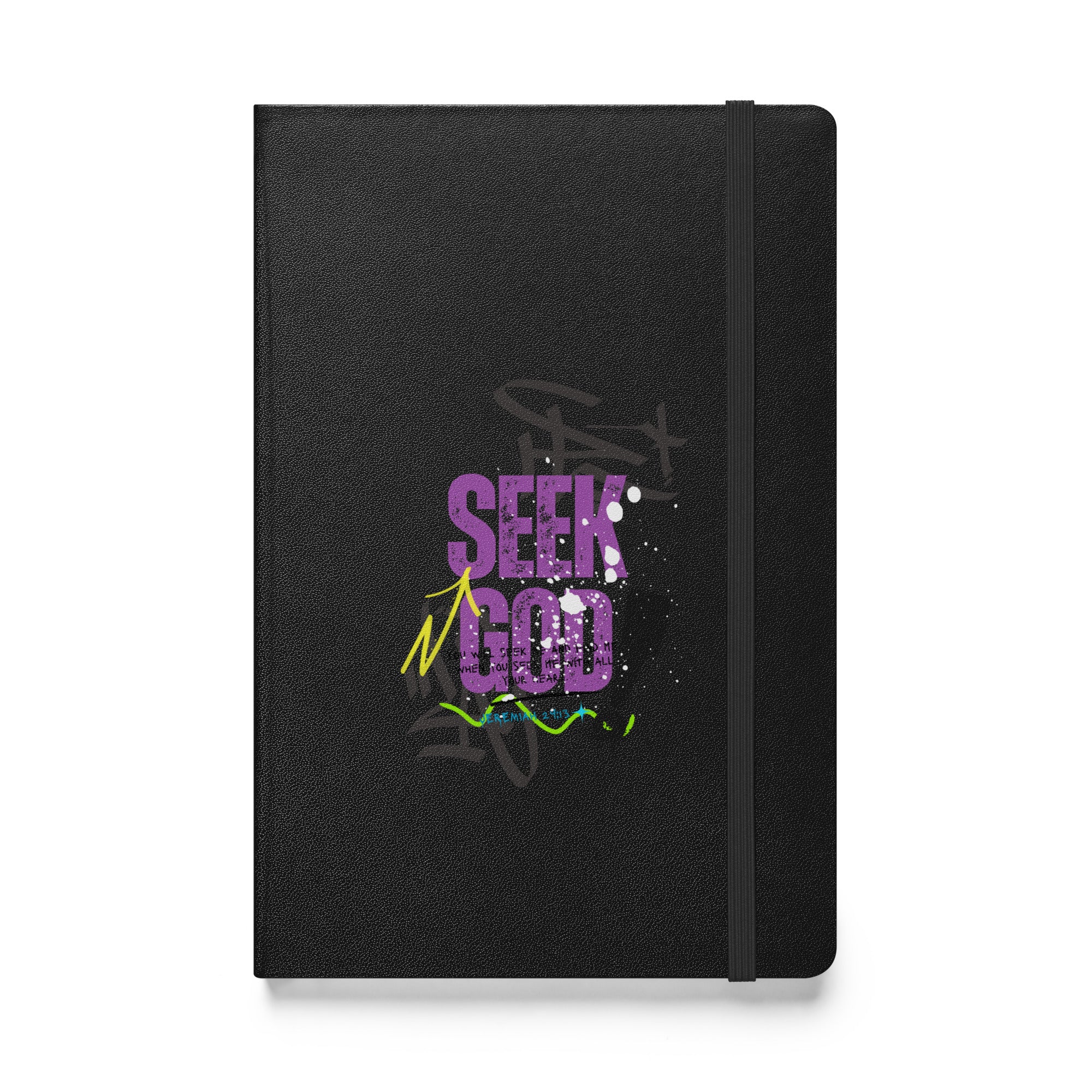 Hardcover bound notebook - Jeremiah 29:13