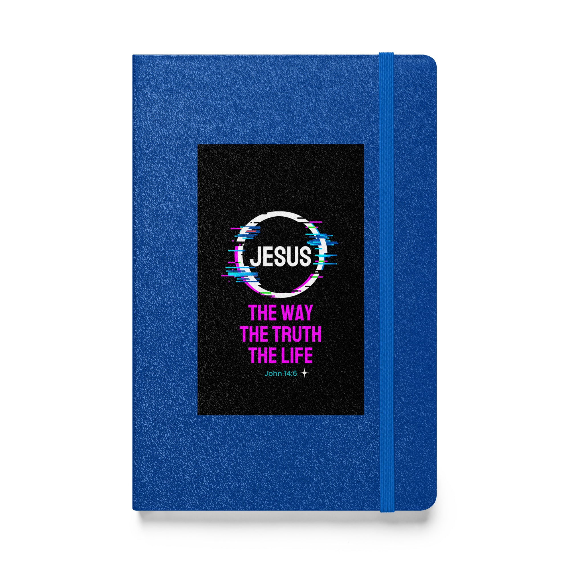 Hardcover bound notebook - John 14:6