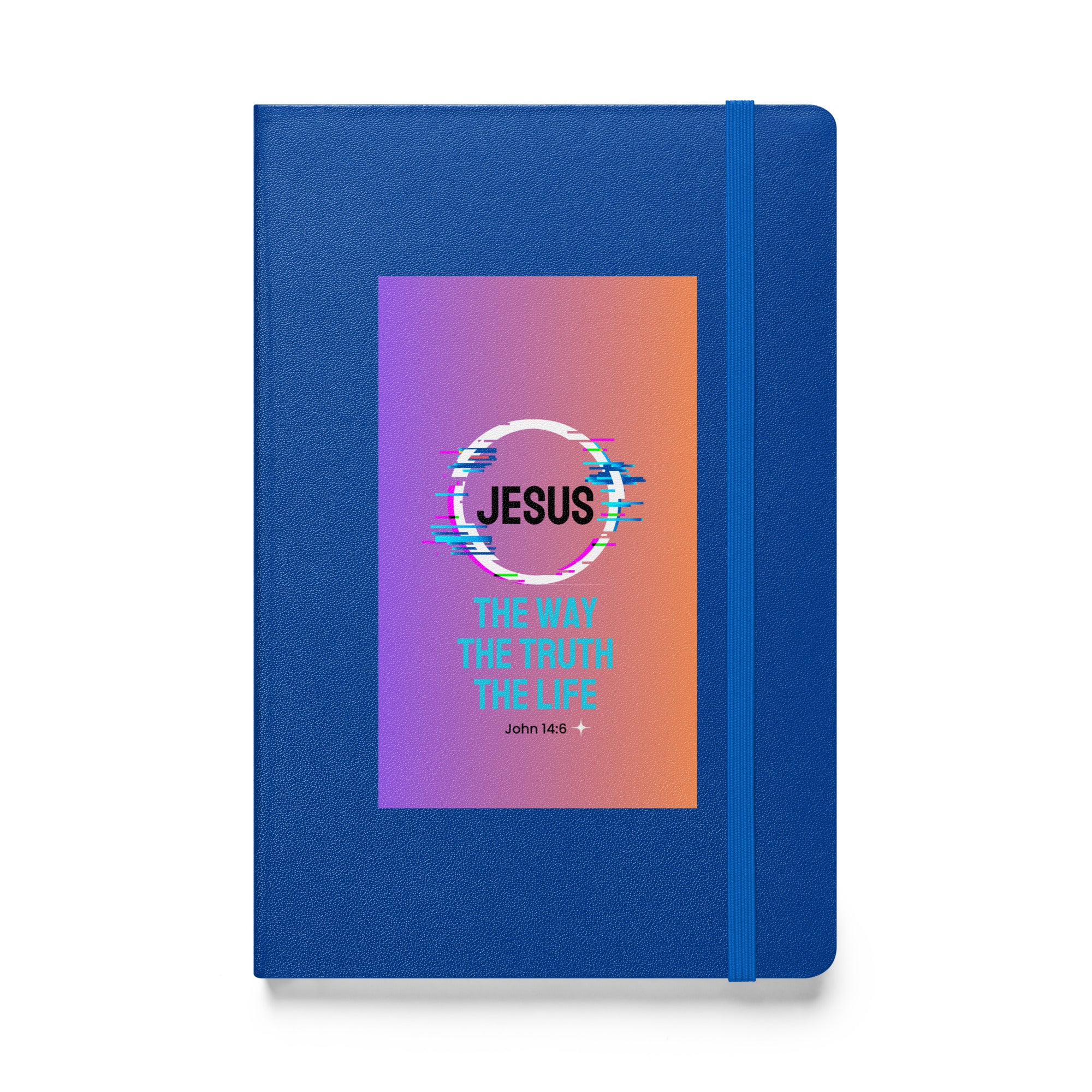 Hardcover bound notebook - John 14:6