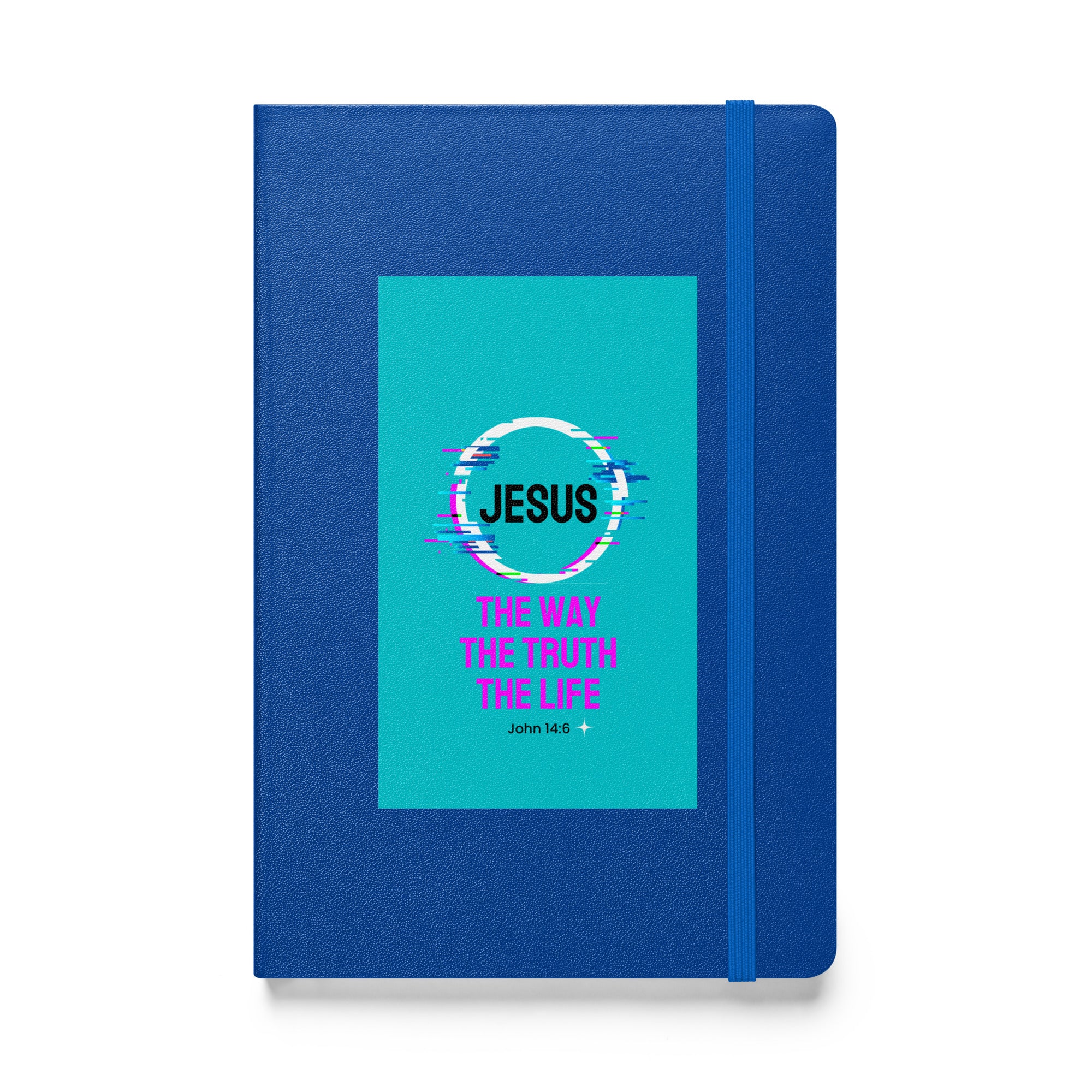 Hardcover bound notebook - John 14:6