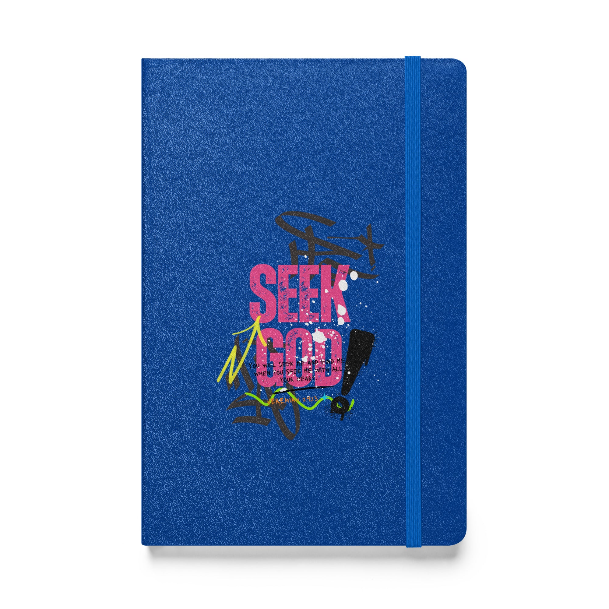 Hardcover bound notebook - Jeremiah 29:13