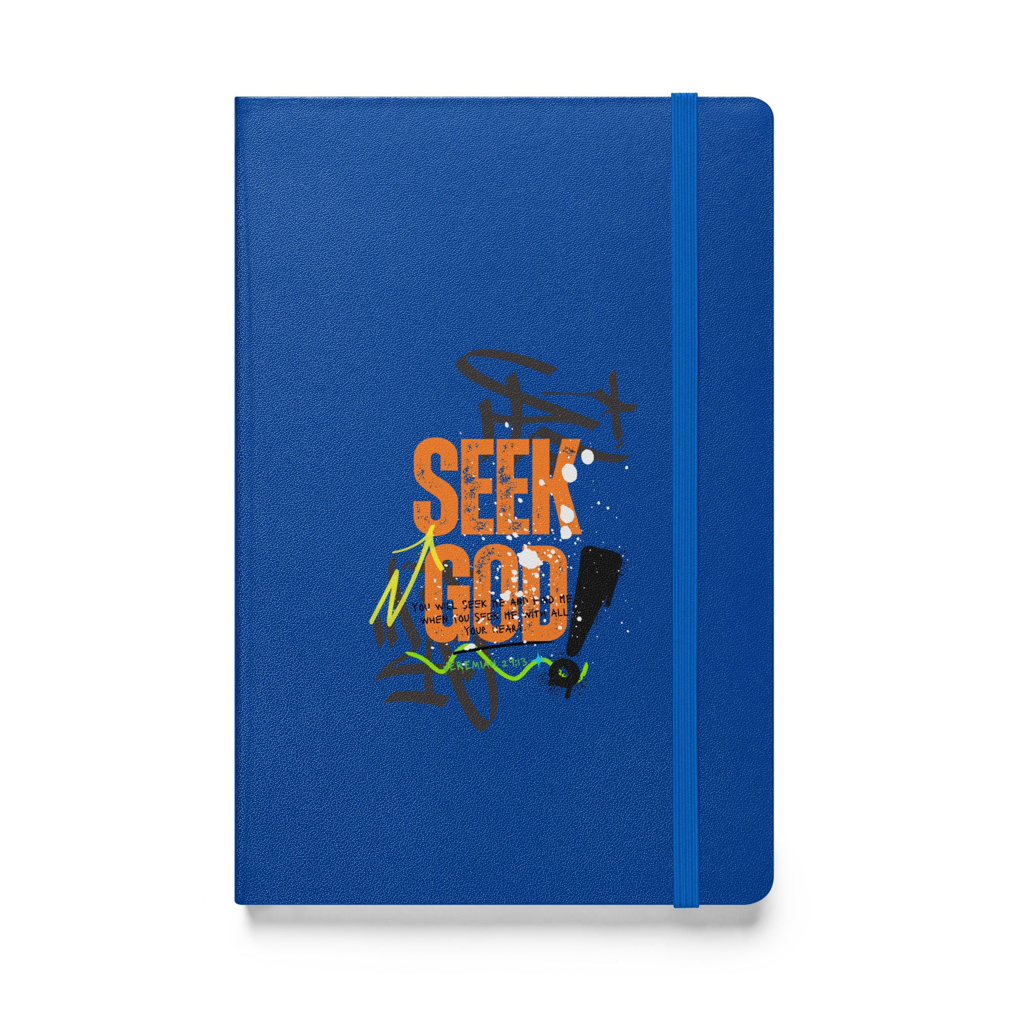Hardcover bound notebook - Jeremiah 29:13