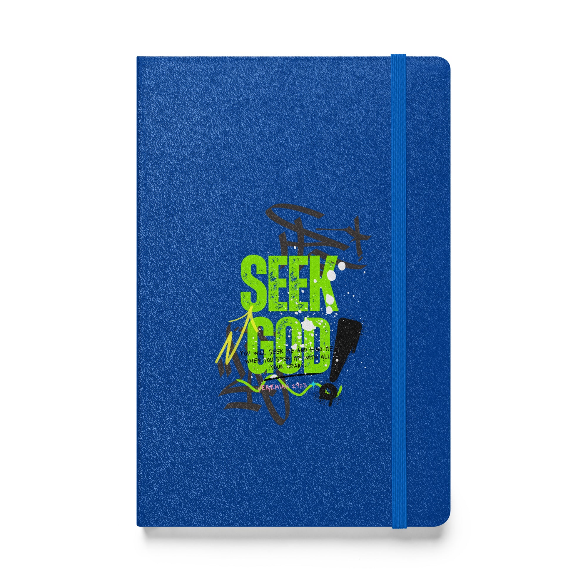 Hardcover bound notebook - Jeremiah 29:13