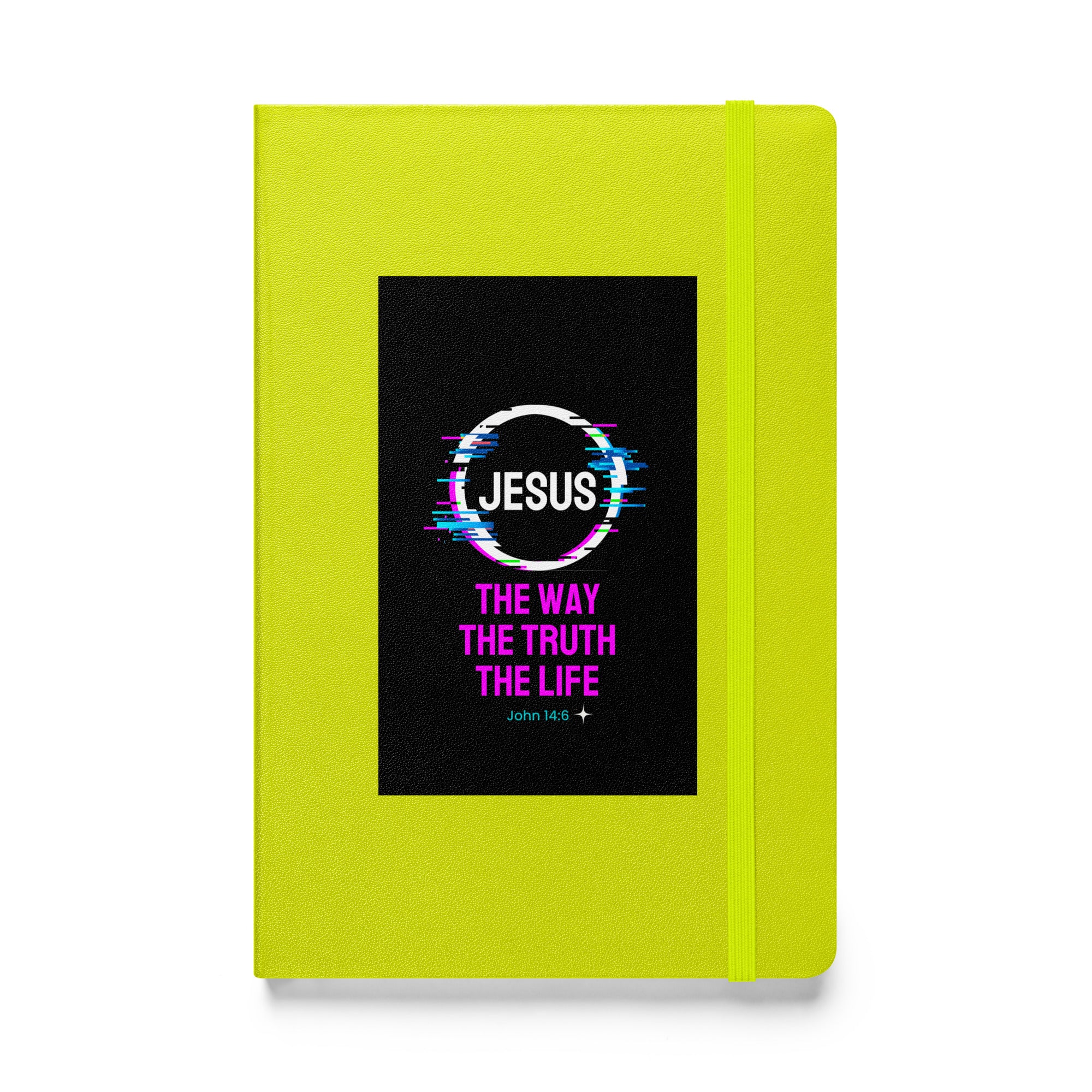 Hardcover bound notebook - John 14:6