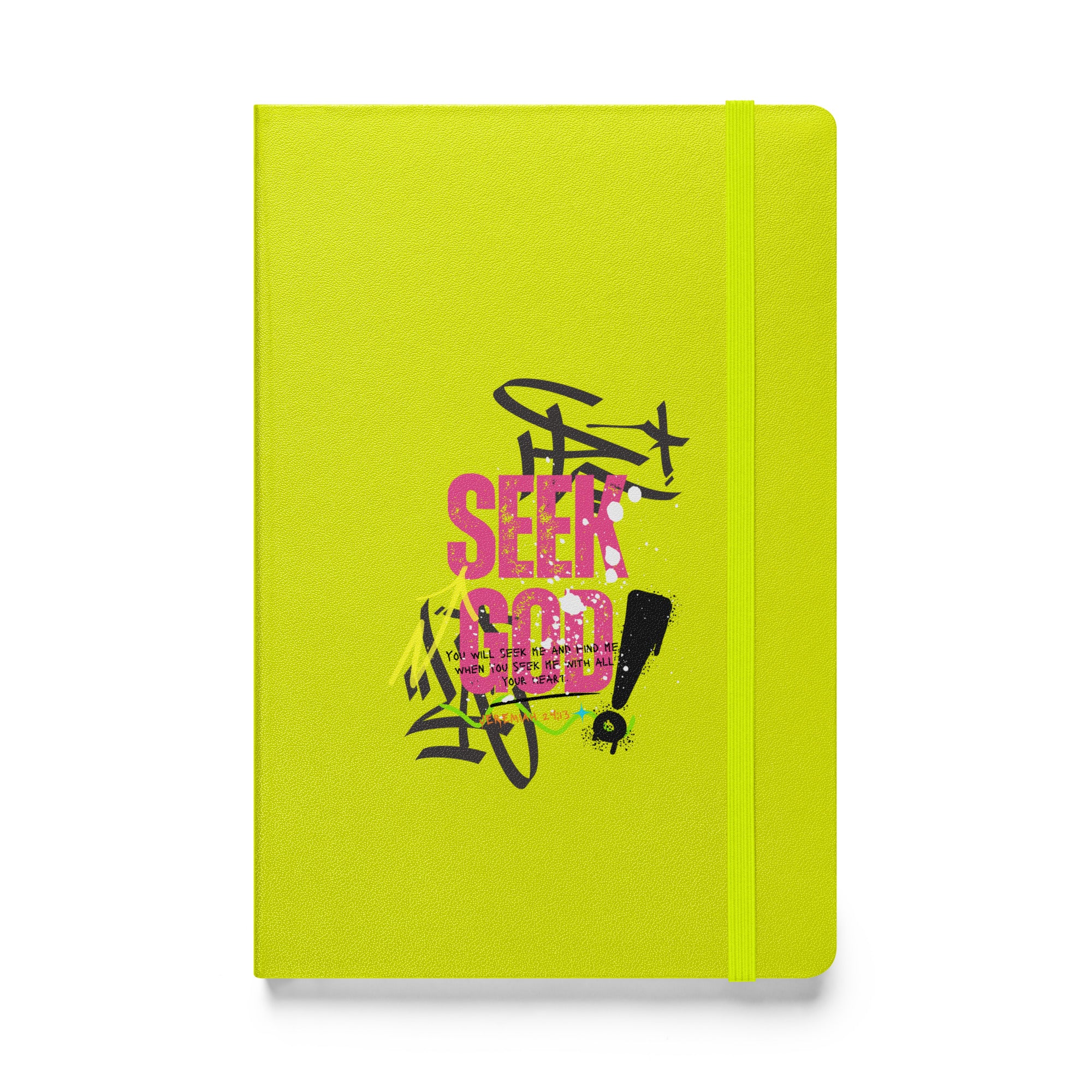 Hardcover bound notebook - Jeremiah 29:13