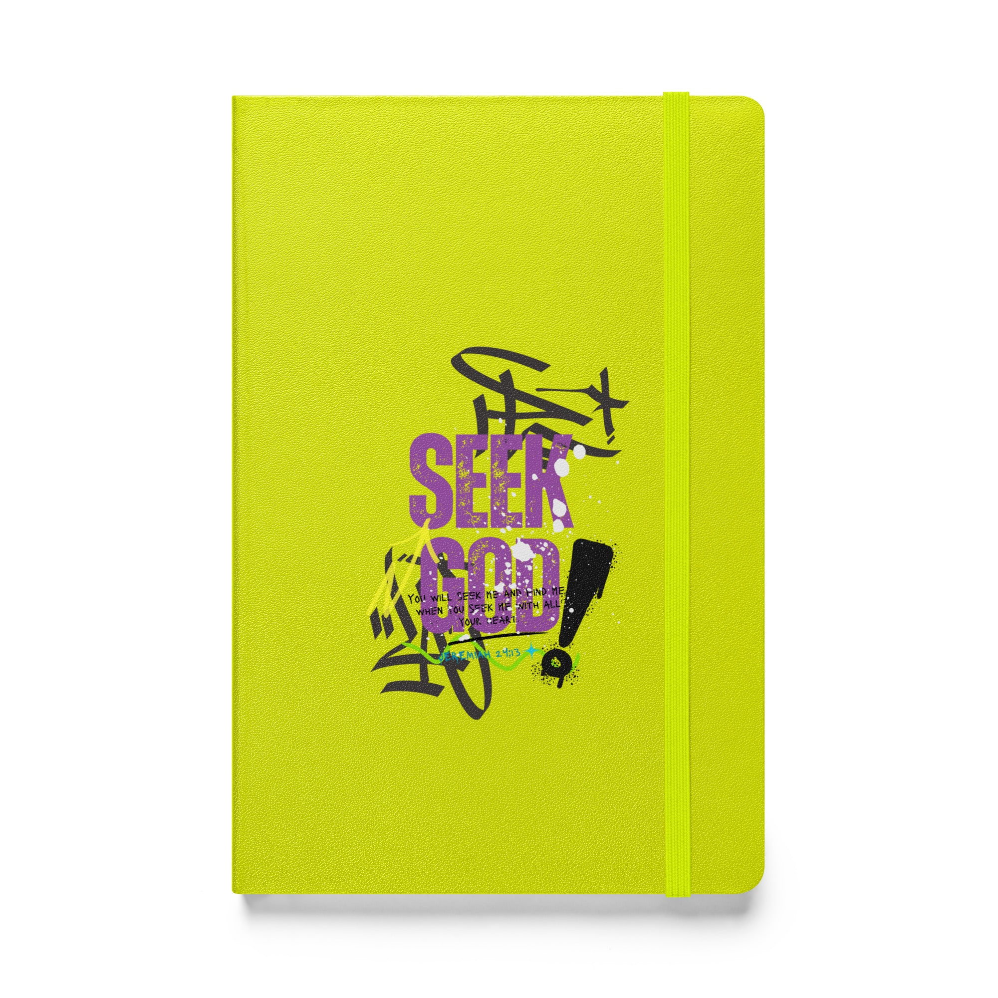 Hardcover bound notebook - Jeremiah 29:13