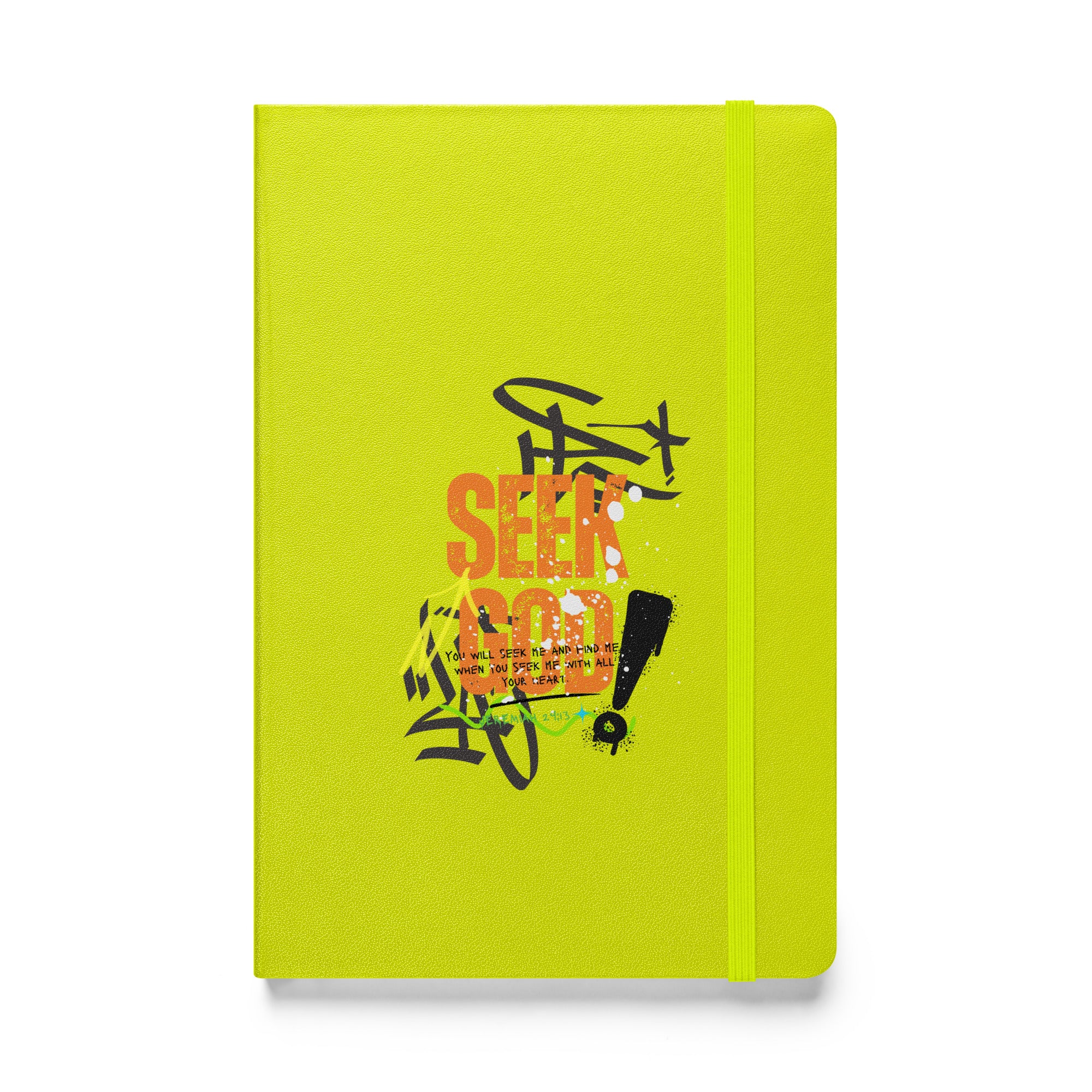 Hardcover bound notebook - Jeremiah 29:13