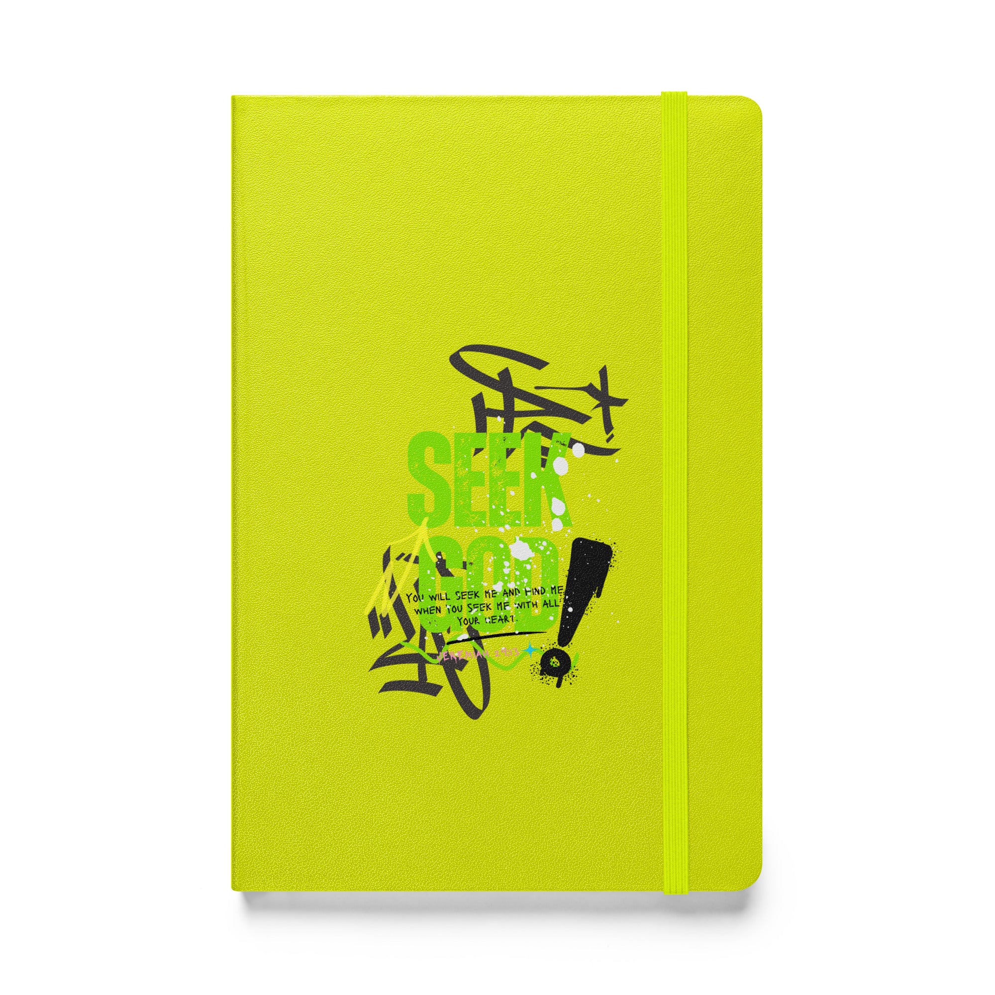 Hardcover bound notebook - Jeremiah 29:13