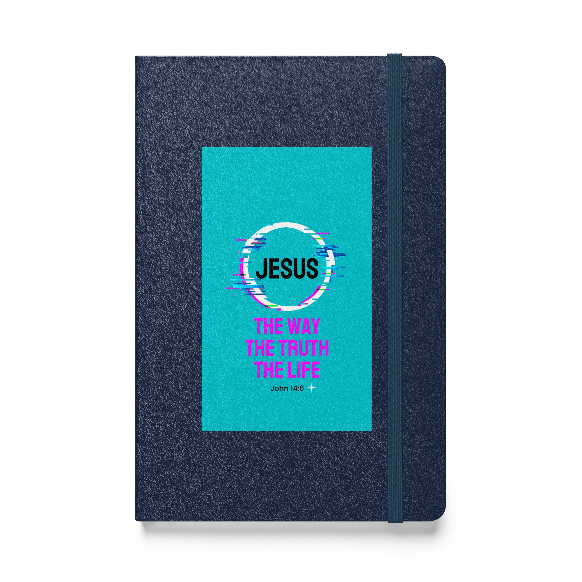 Hardcover bound notebook - John 14:6
