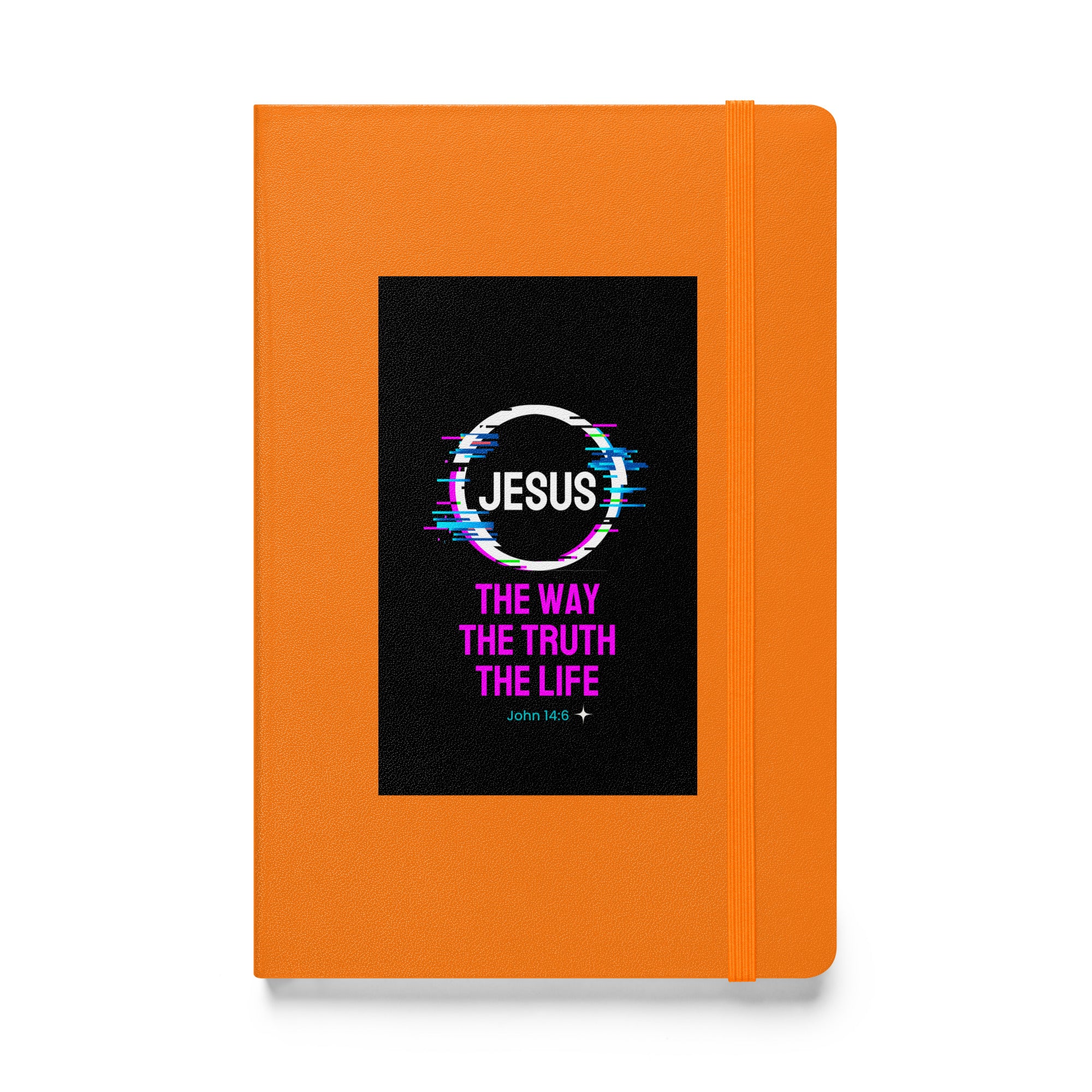 Hardcover bound notebook - John 14:6