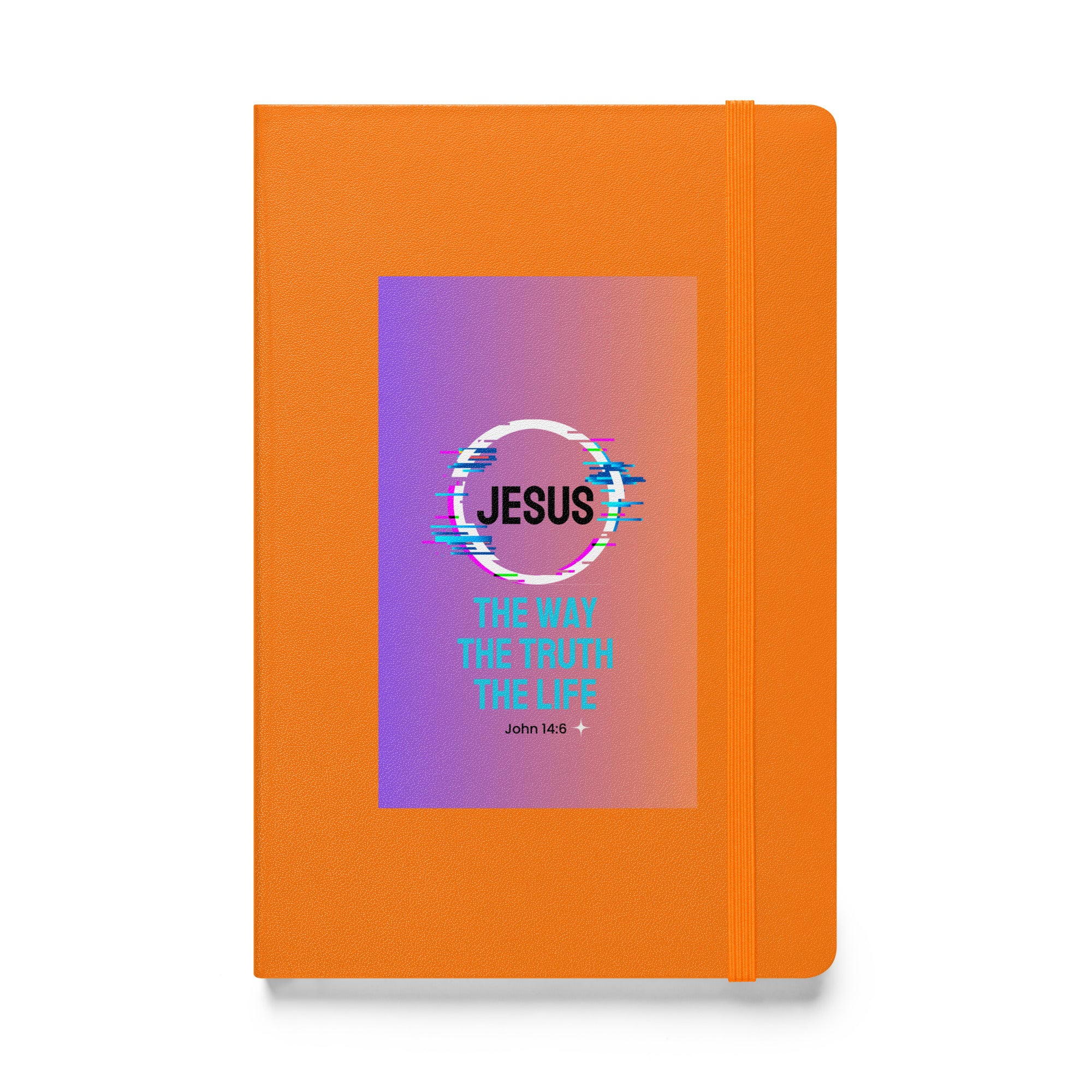 Hardcover bound notebook - John 14:6