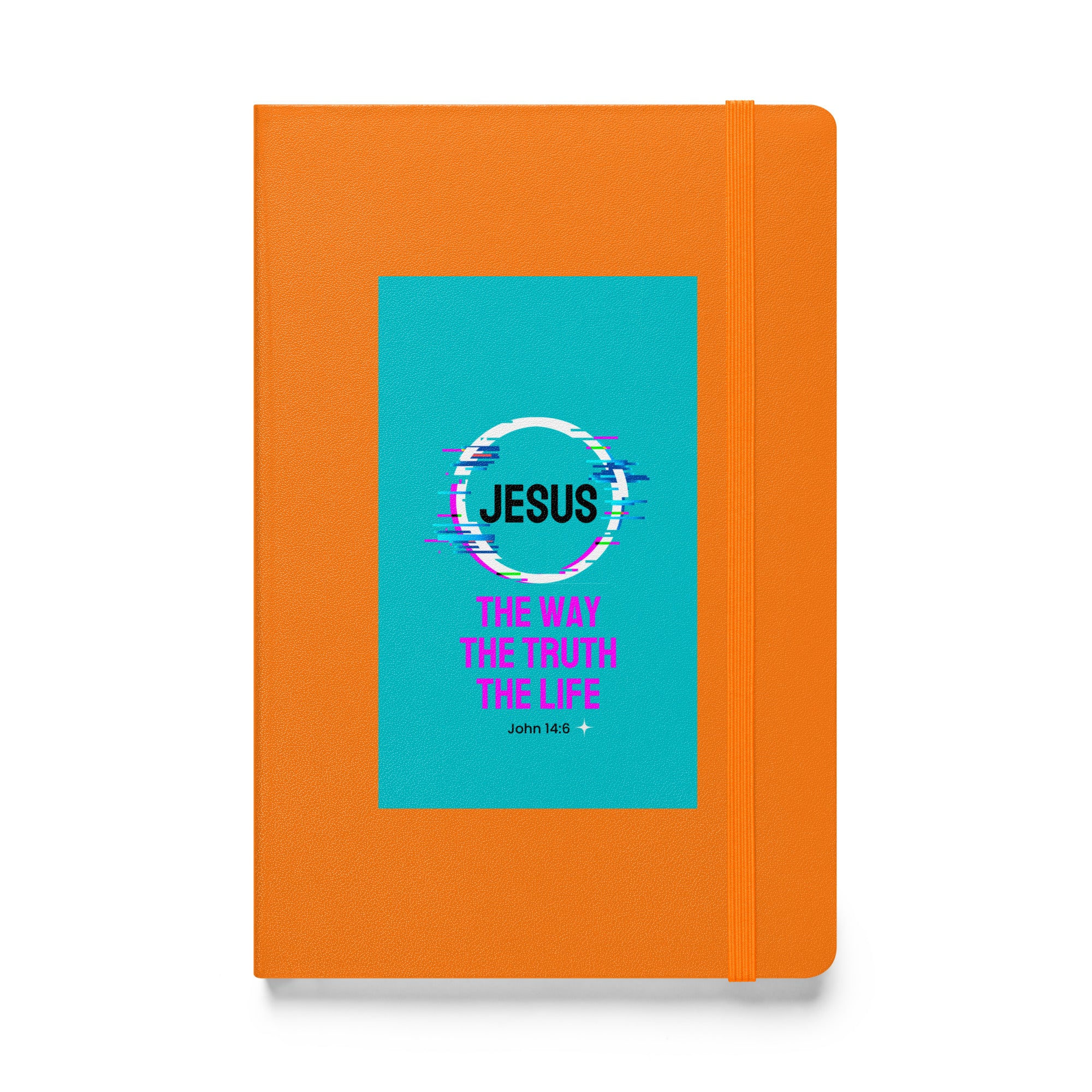 Hardcover bound notebook - John 14:6