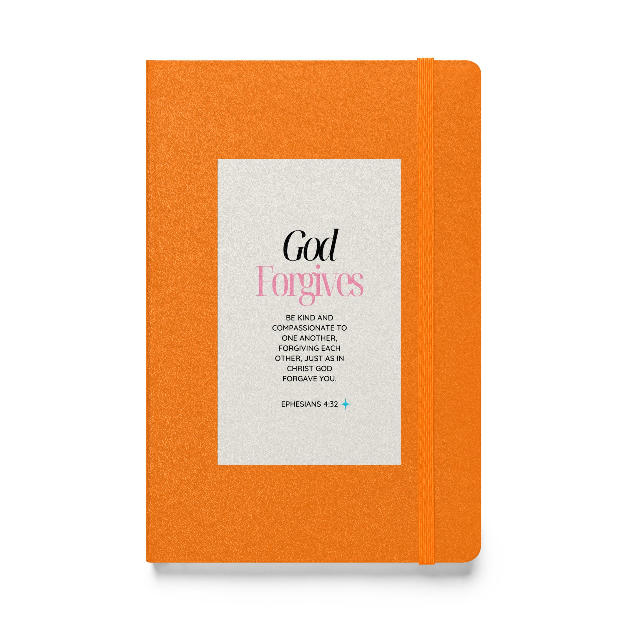 Hardcover bound notebook - Ephesians 4:32