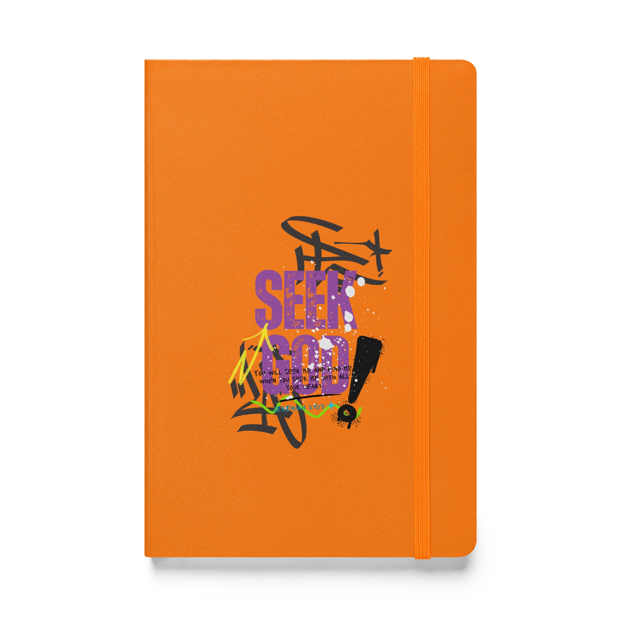 Hardcover bound notebook - Jeremiah 29:13