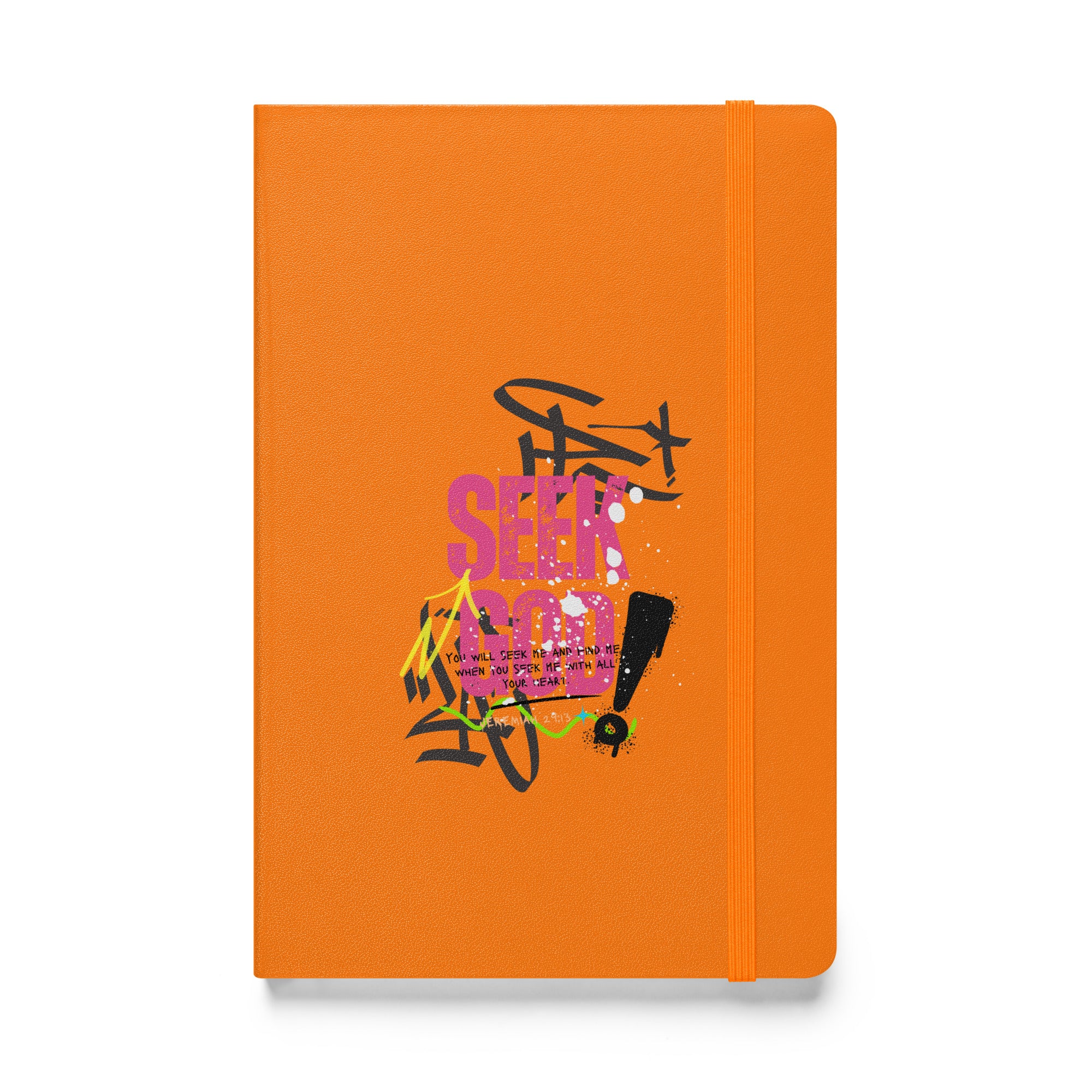 Hardcover bound notebook - Jeremiah 29:13