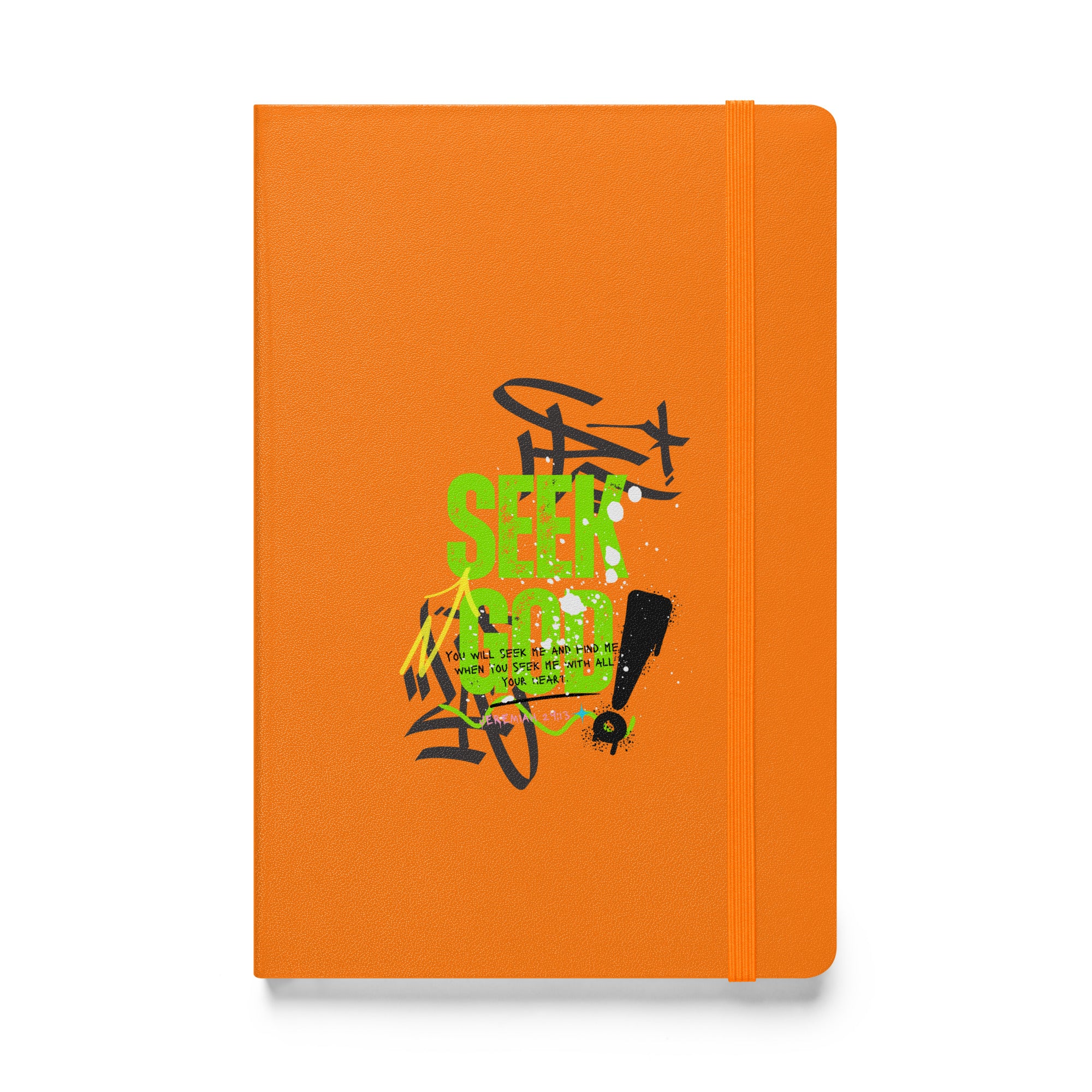 Hardcover bound notebook - Jeremiah 29:13