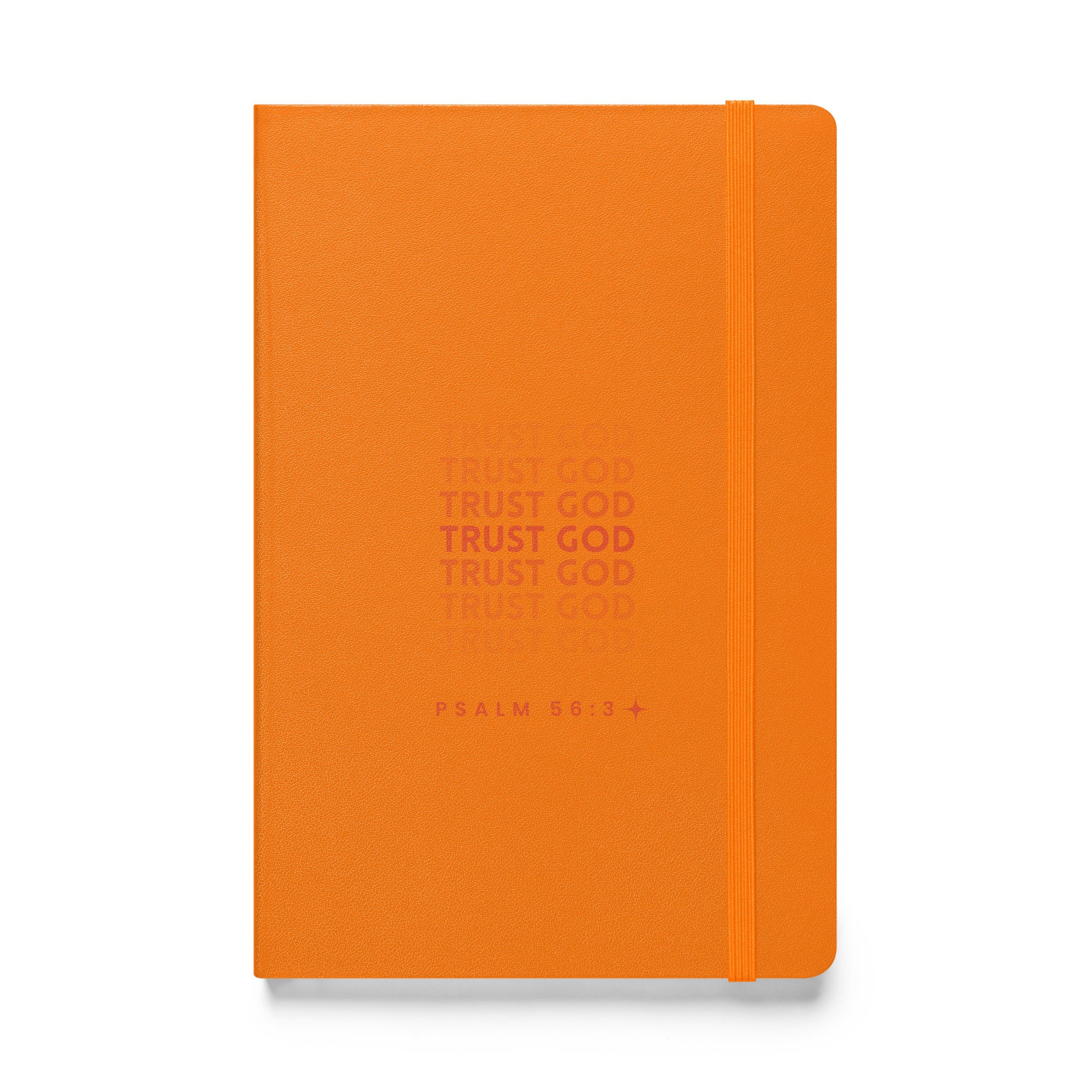 Hardcover bound notebook - Psalm 56:3
