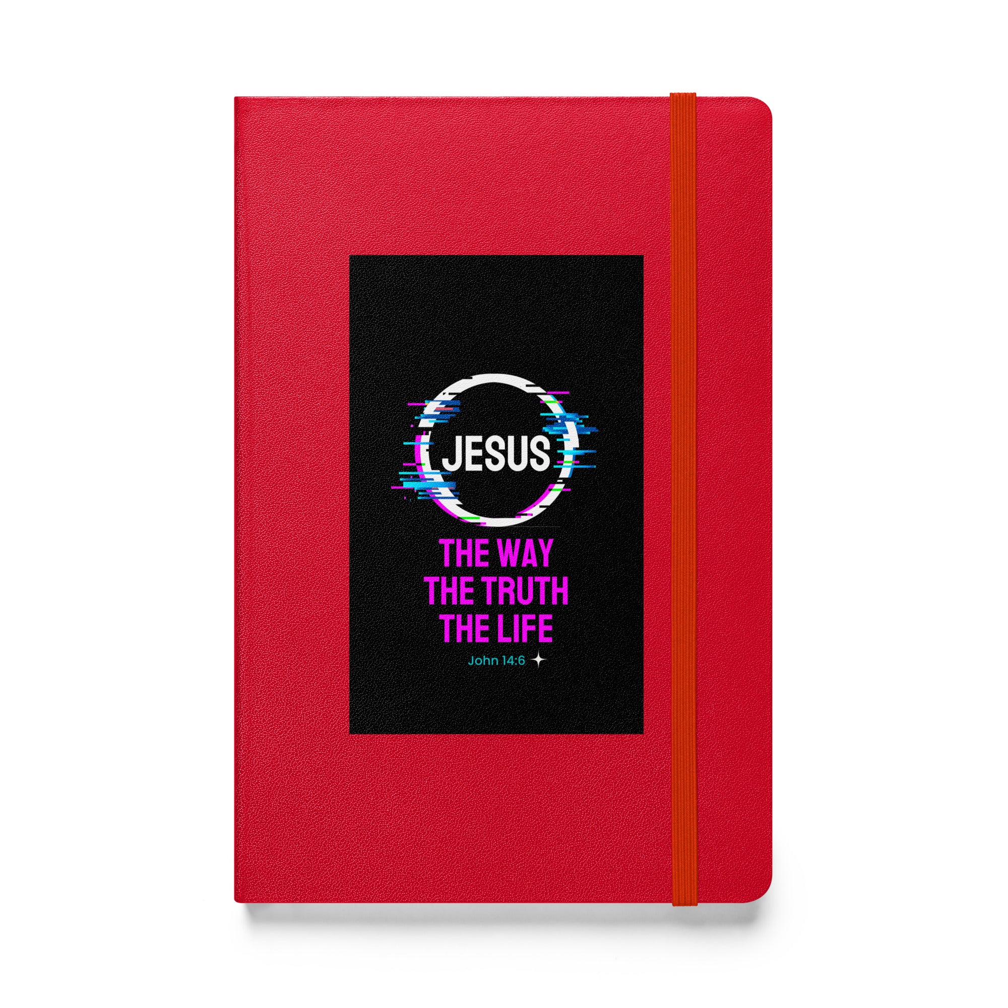 Hardcover bound notebook - John 14:6