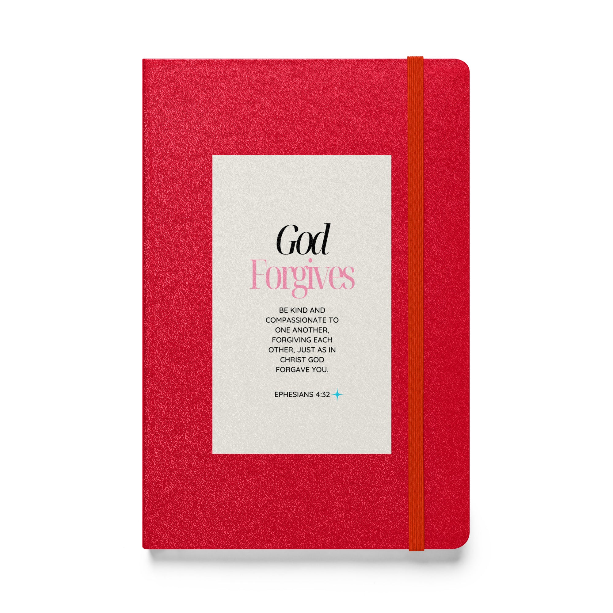Hardcover bound notebook - Ephesians 4:32