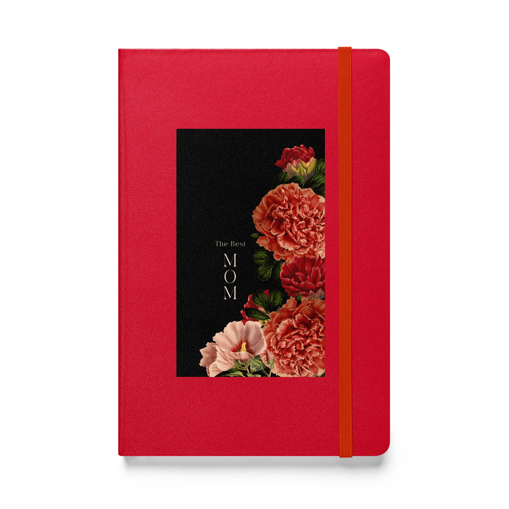 Hardcover bound notebook - I love you Mom
