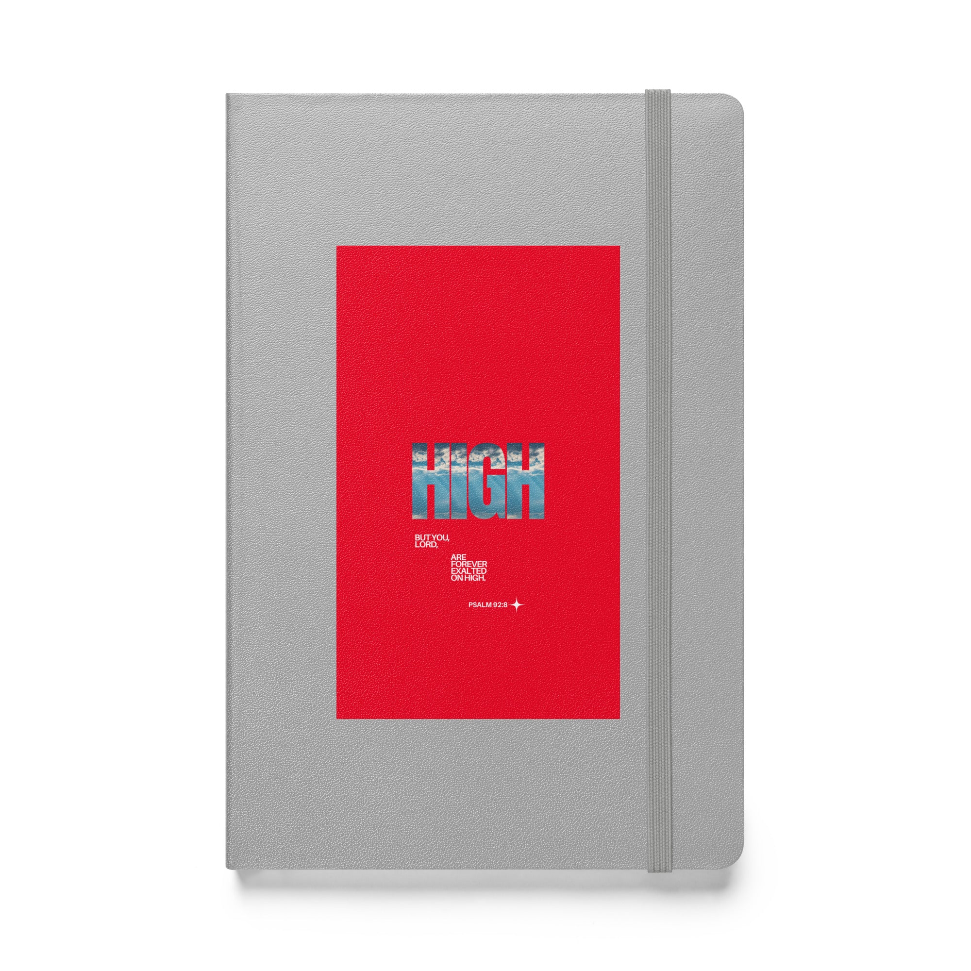 Hardcover bound notebook - Psalm 92:8