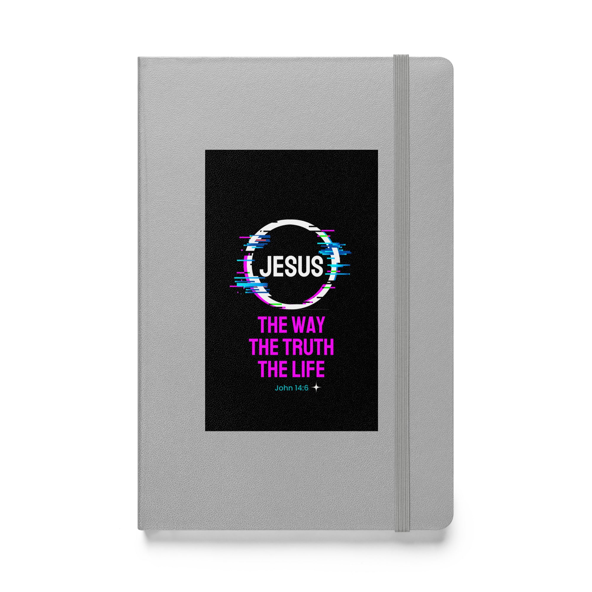 Hardcover bound notebook - John 14:6