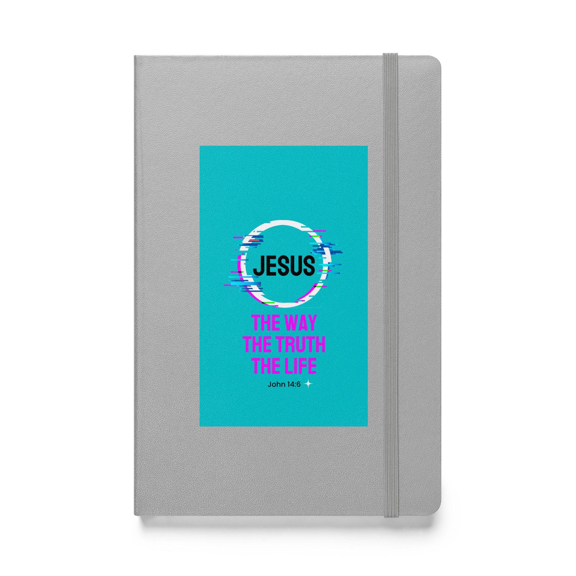 Hardcover bound notebook - John 14:6