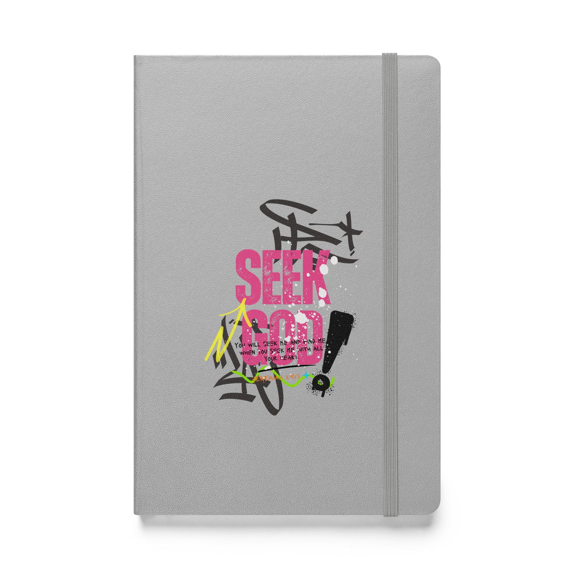 Hardcover bound notebook - Jeremiah 29:13