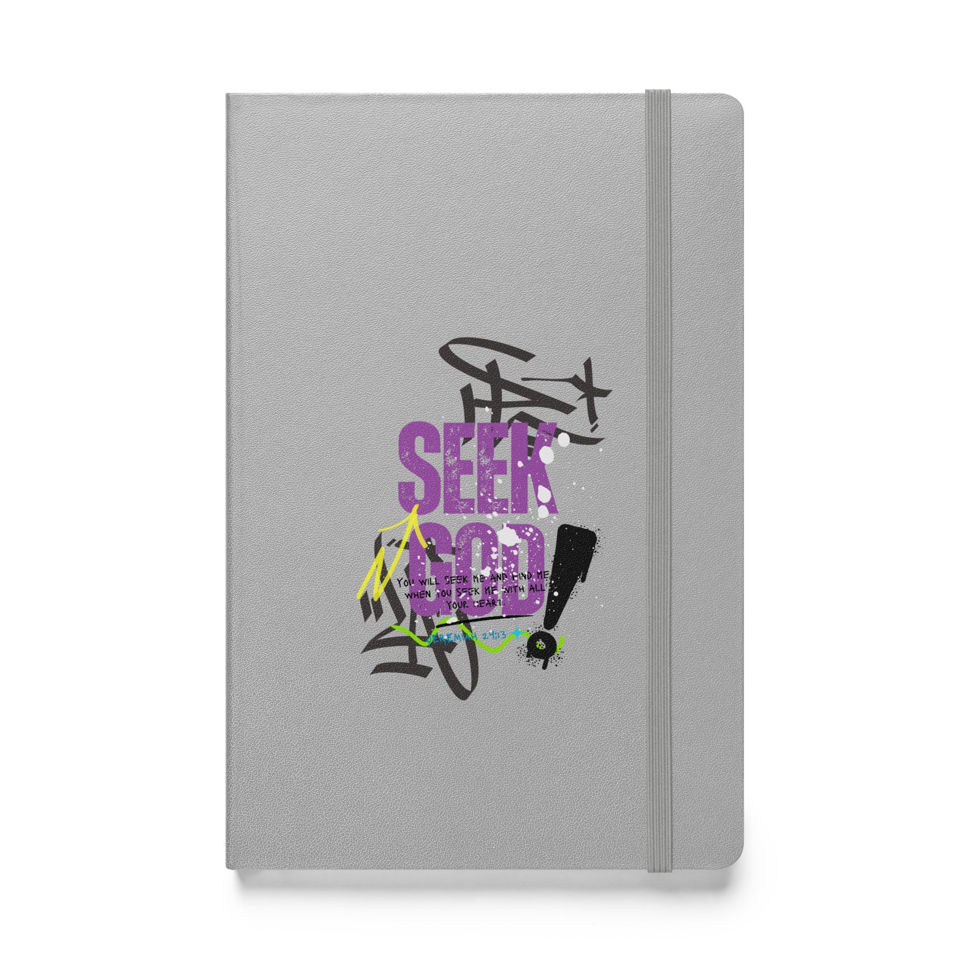 Hardcover bound notebook - Jeremiah 29:13
