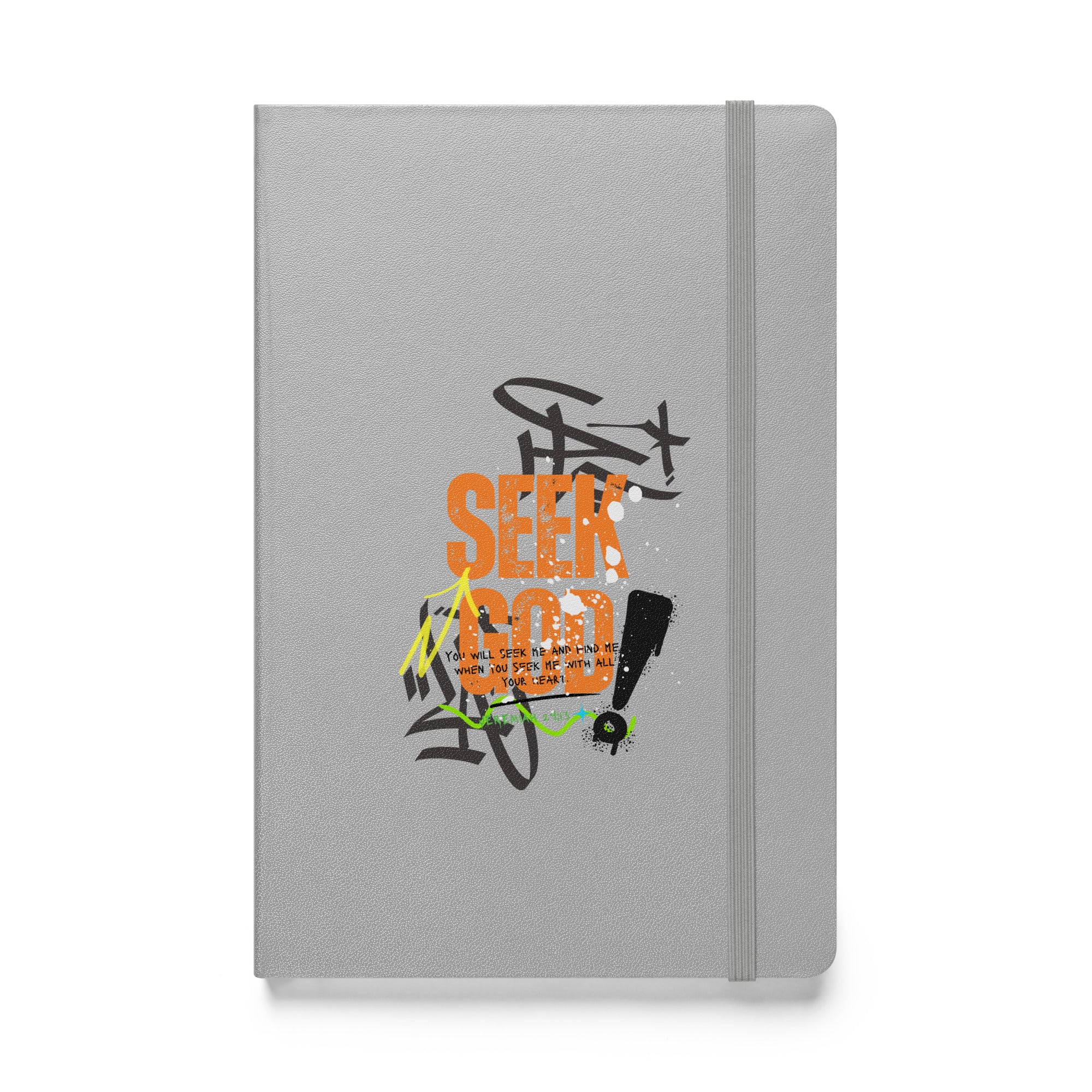 Hardcover bound notebook - Jeremiah 29:13