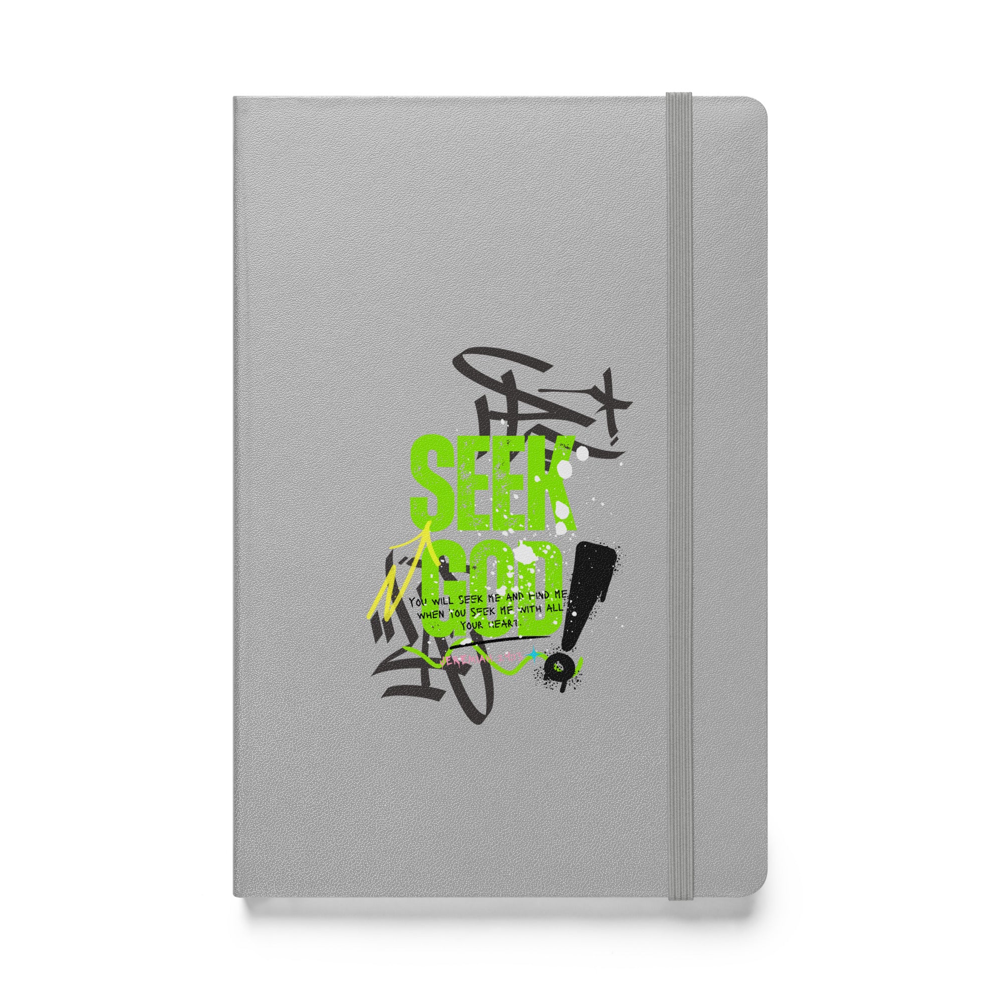 Hardcover bound notebook - Jeremiah 29:13